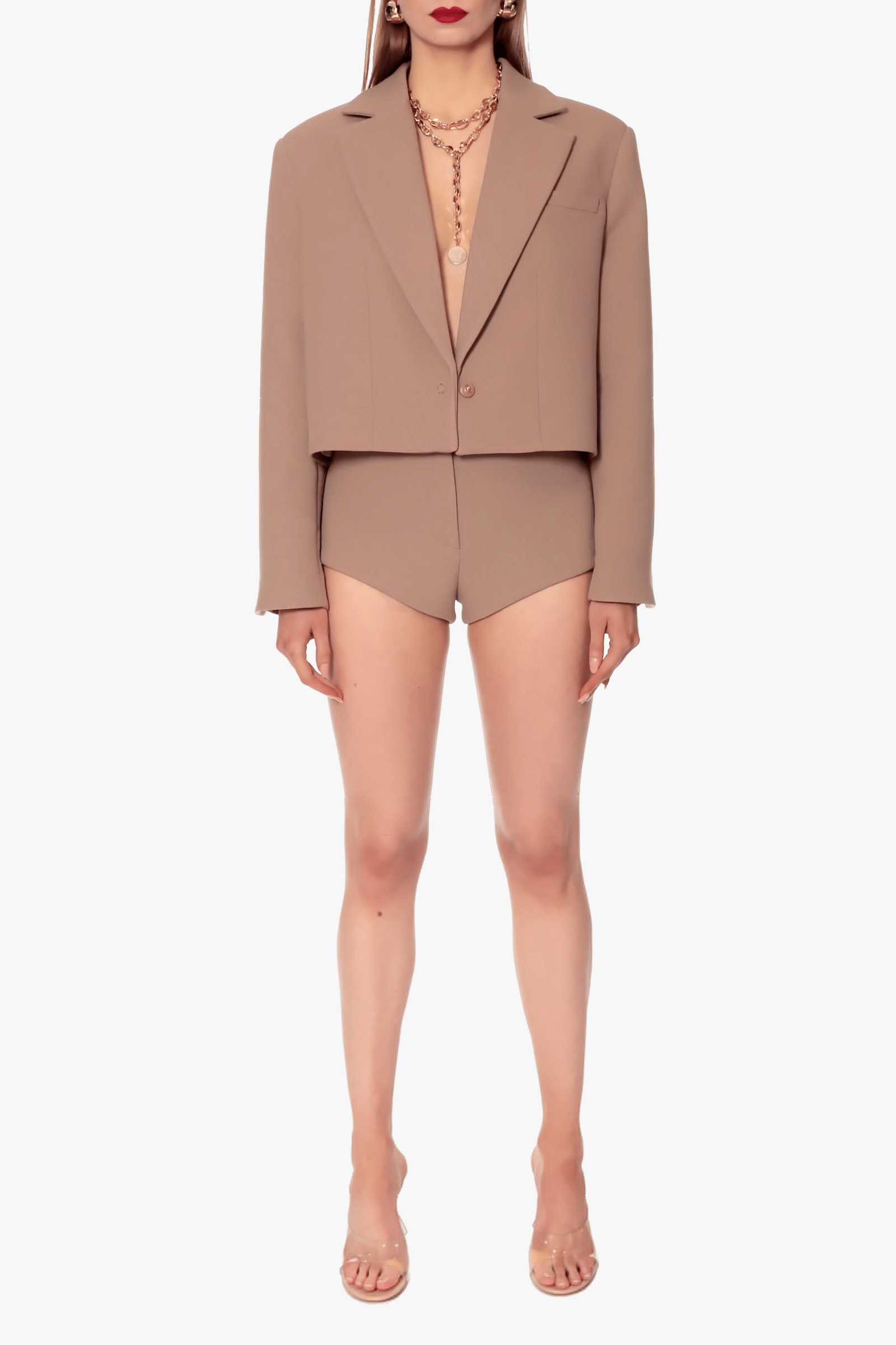 Blazer Amanda Classic Beige made by HALEWSKI