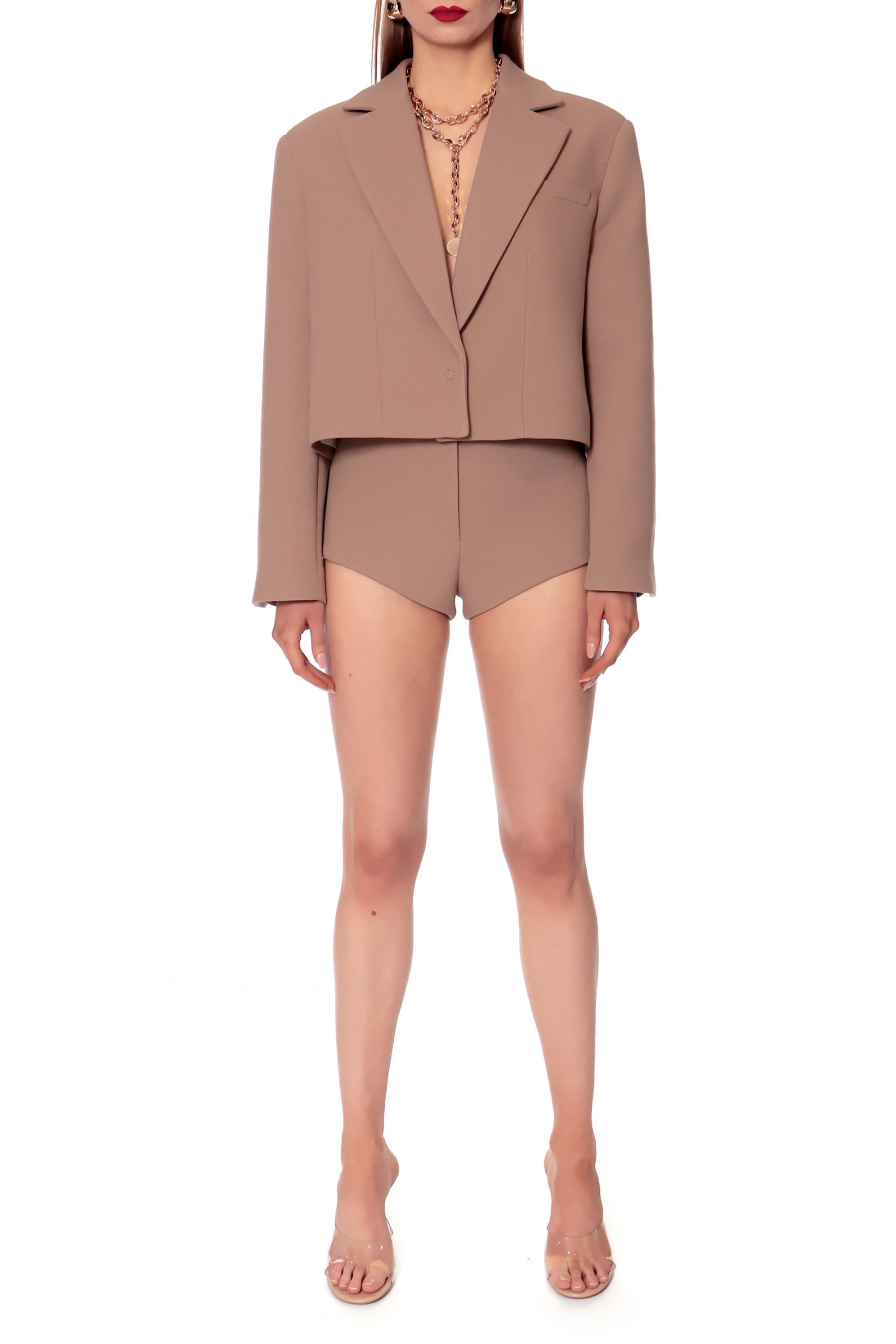 Blazer Amanda Classic Beige made by HALEWSKI