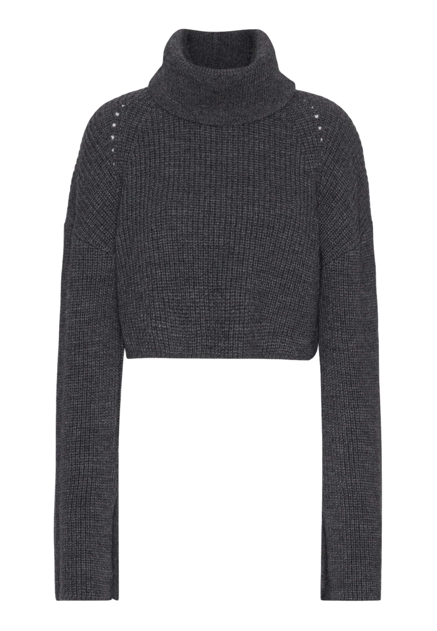 Aimee Knit Turtleneck - Dark Grey made by HERSKIND