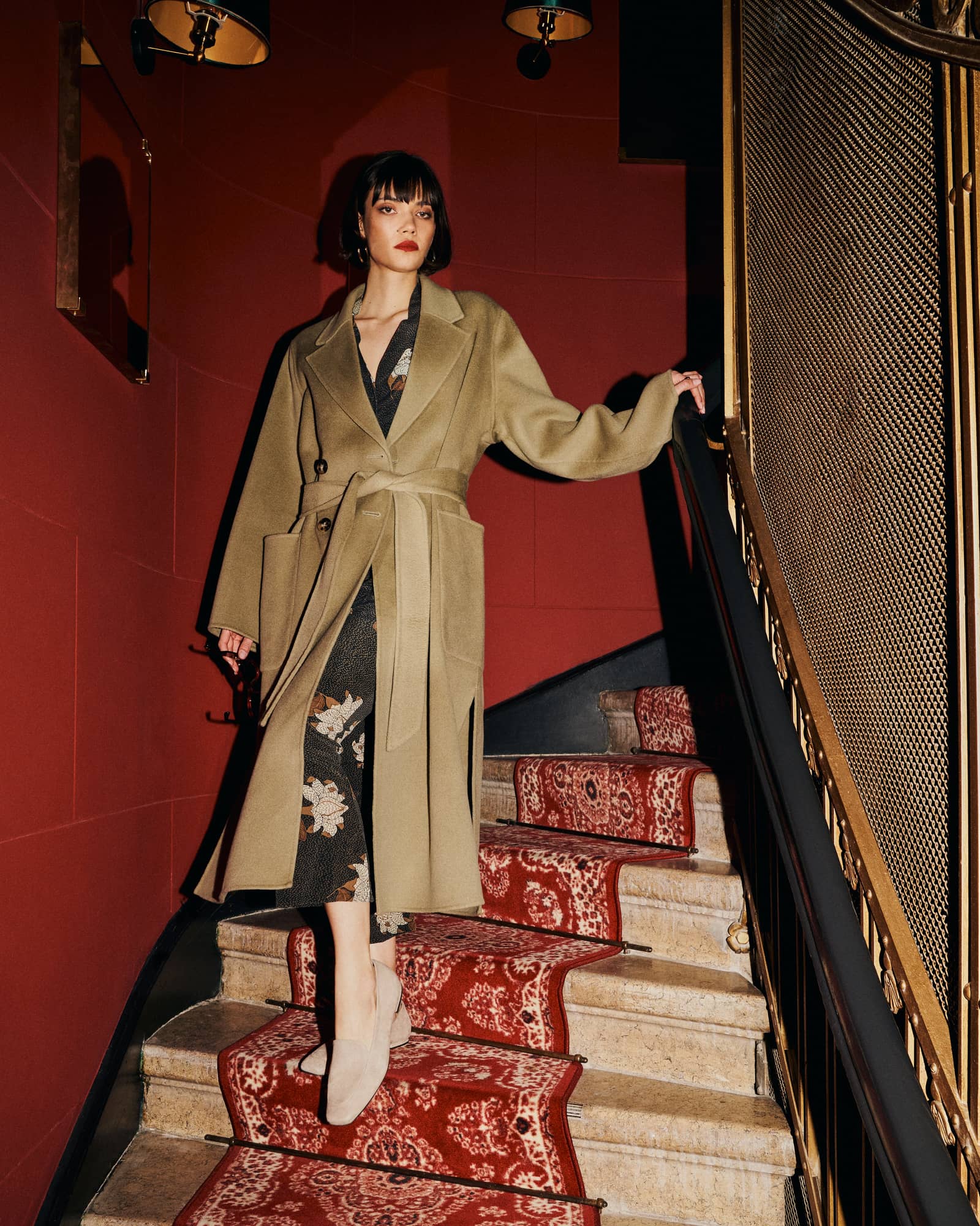 Elaine Loafers in Beige made by Miyana Berlin