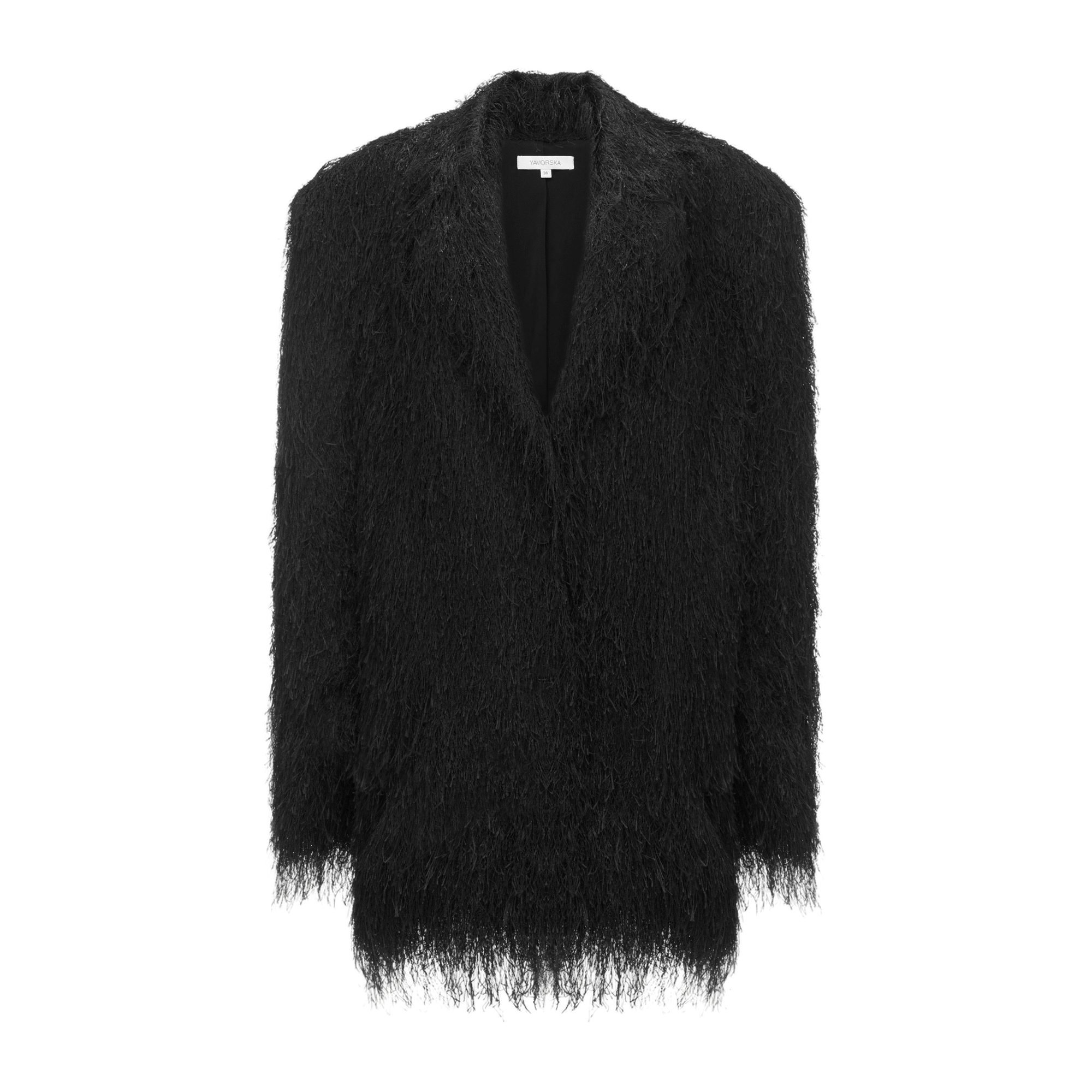 Blazer With Fringes made by YAVORSKA