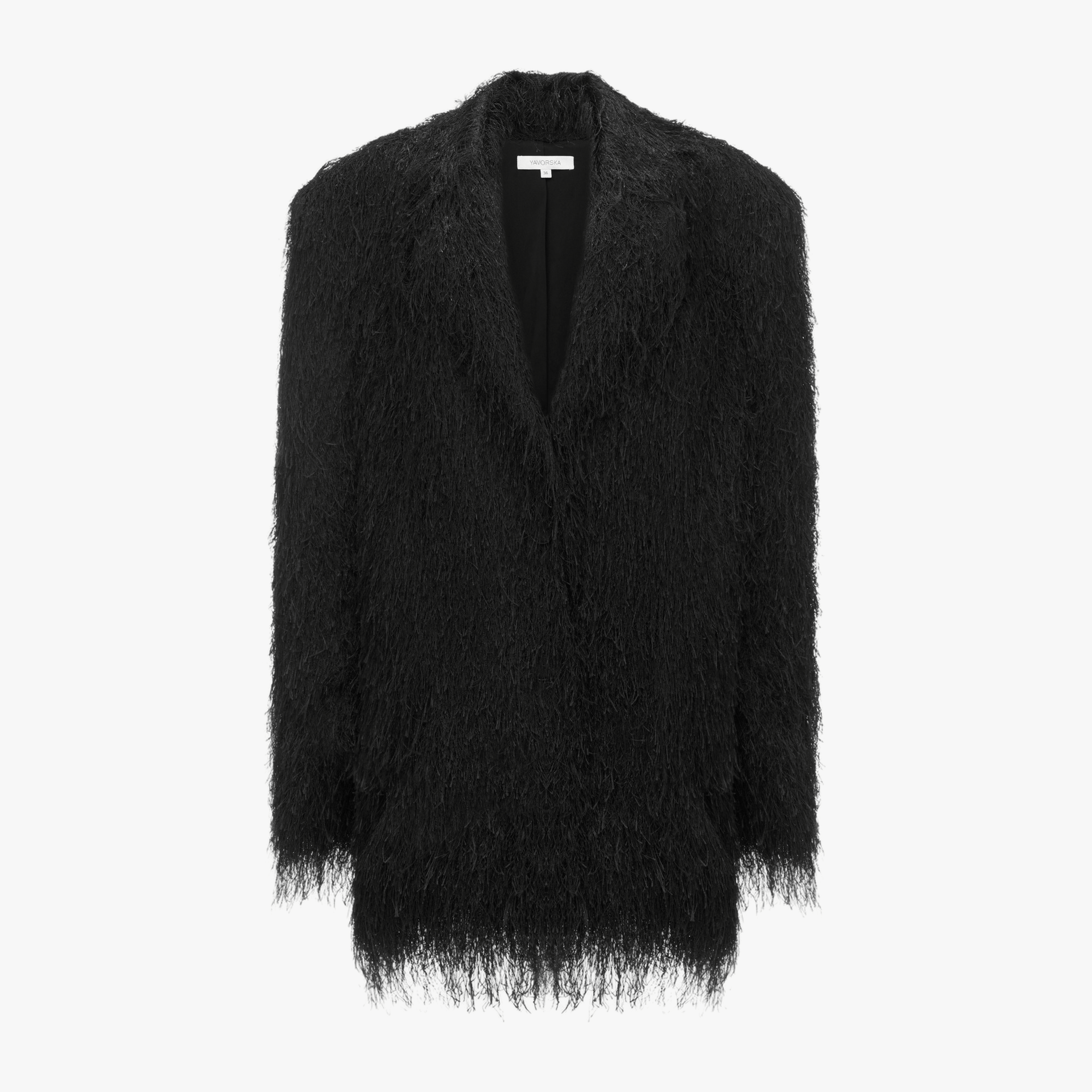 Blazer With Fringes made by YAVORSKA