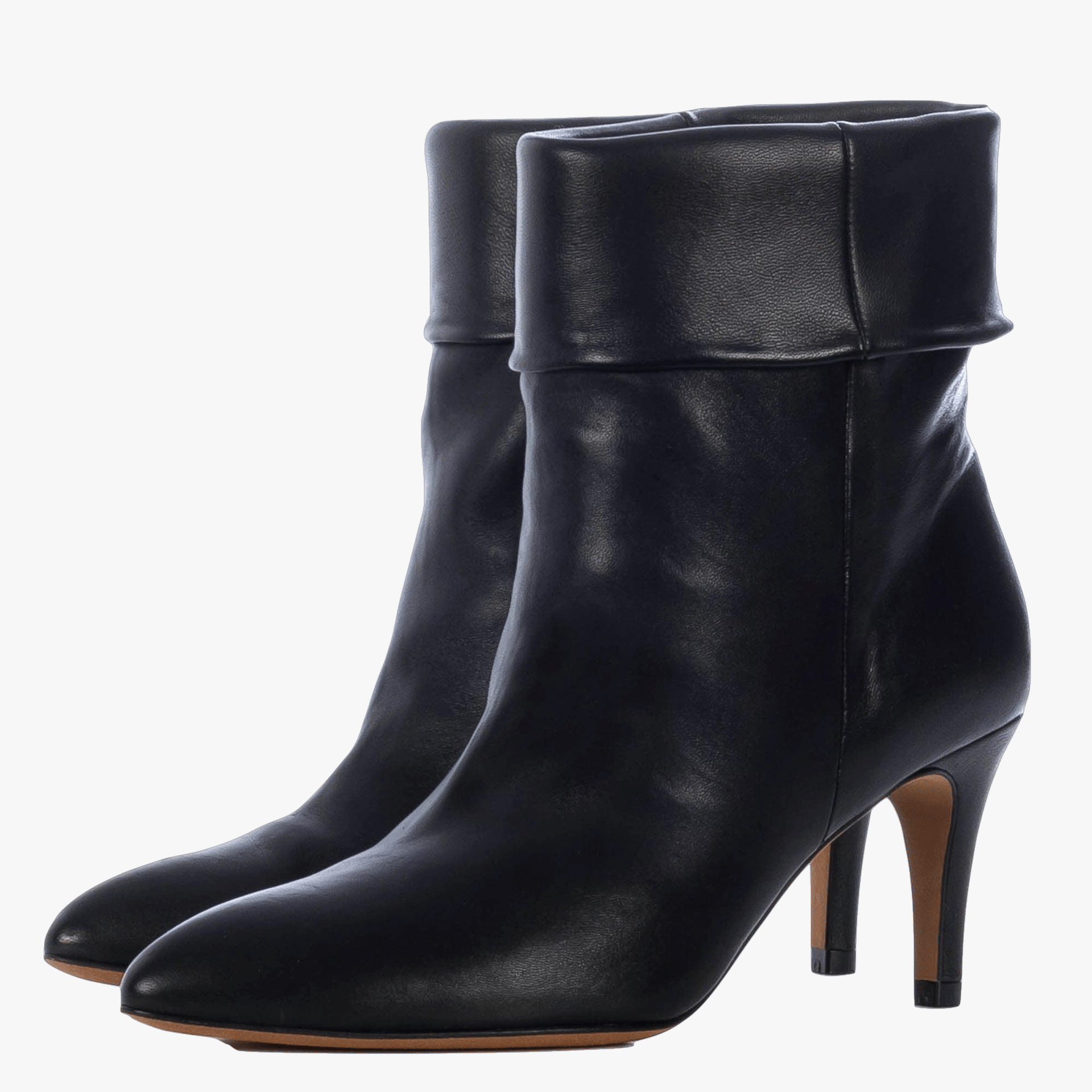 BLACK-COLORED ANKLE BOOTS made by Toral