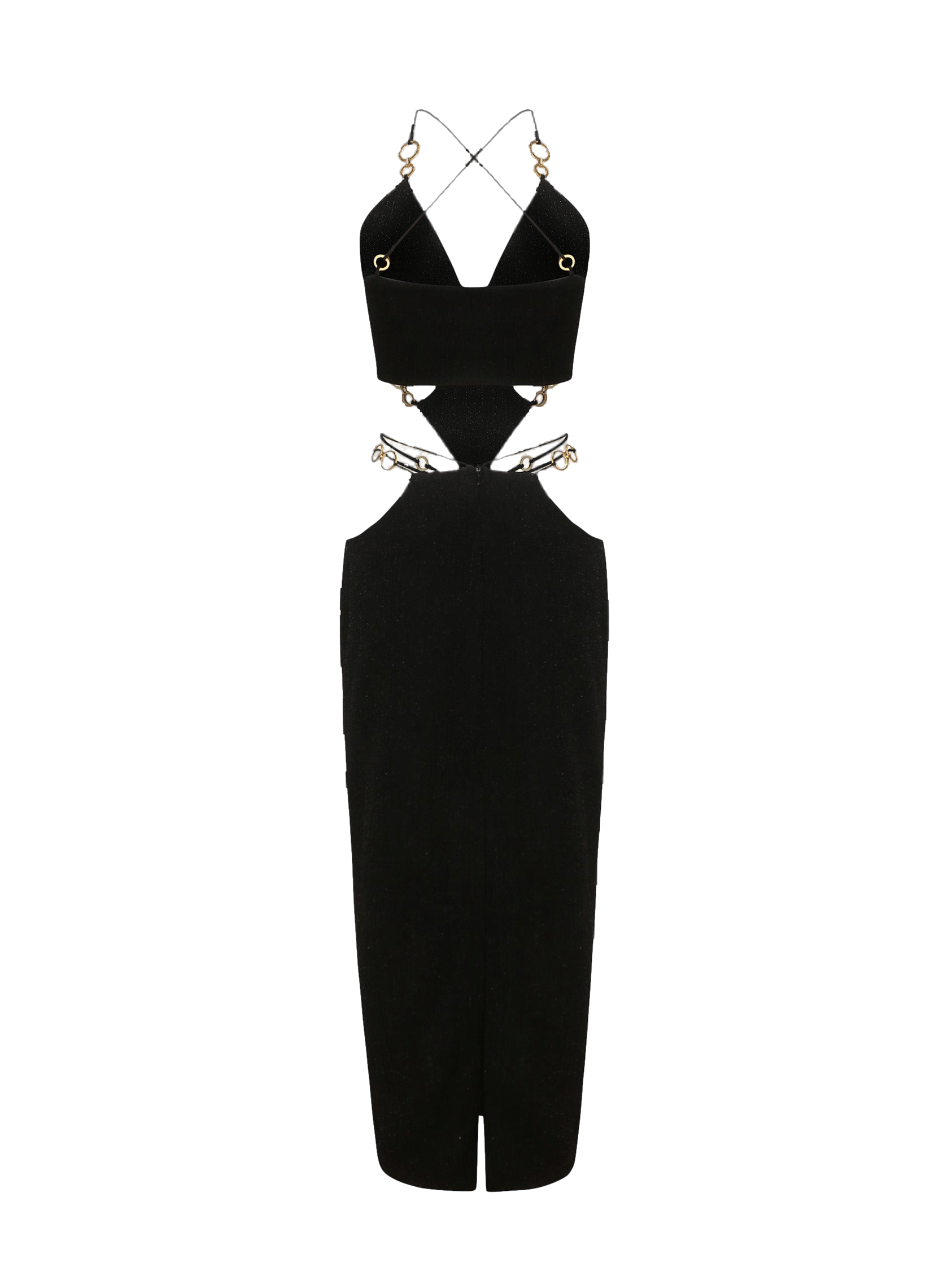 Omaira Dress (Black) in Black made by Nana Jacqueline