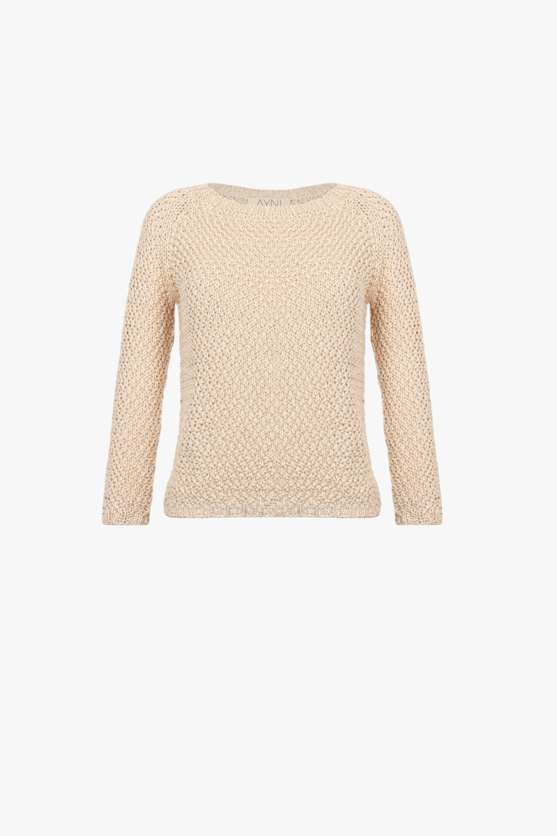 CINTI sweater in Beige made by AYNI
