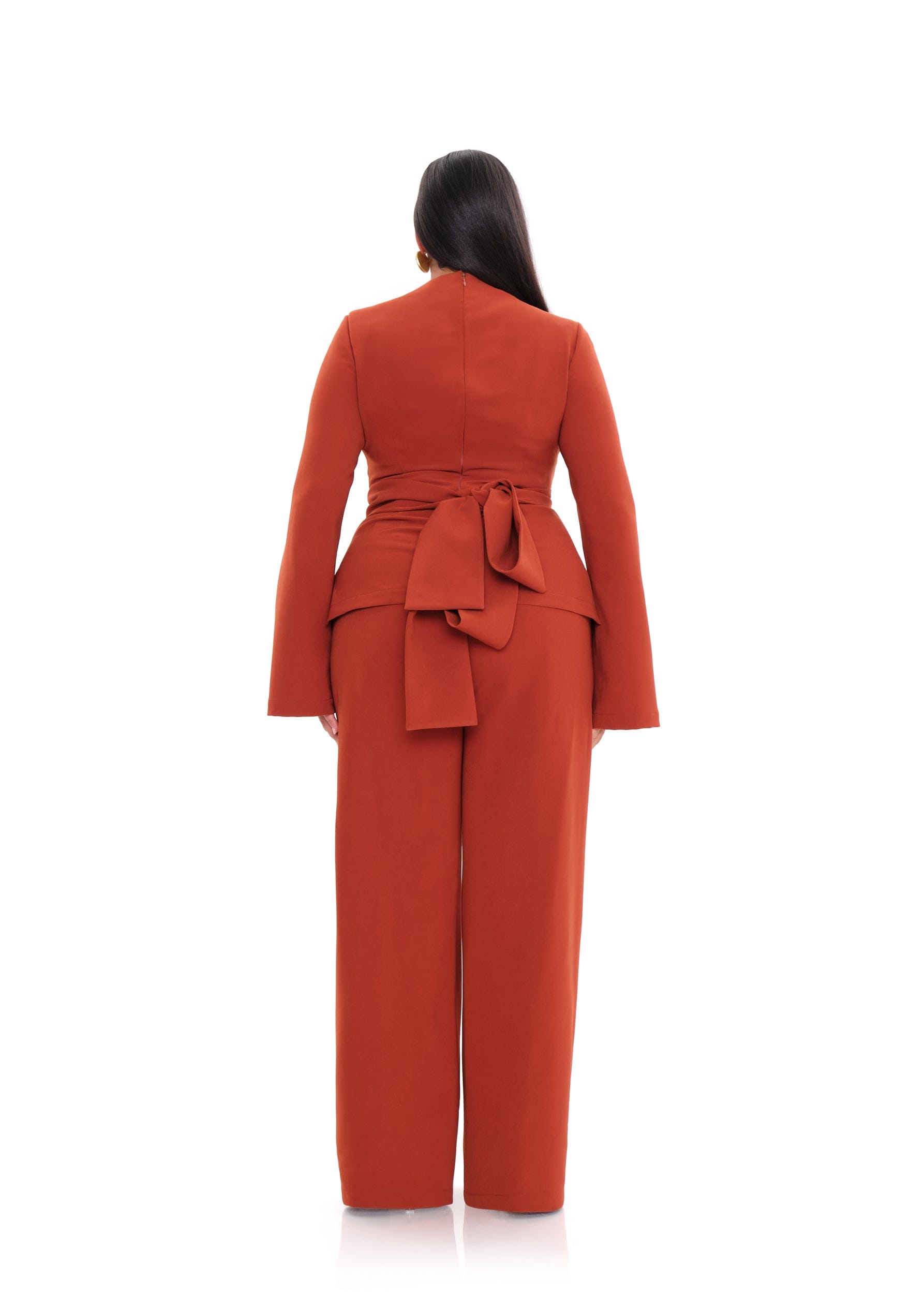 UTA PANTS - PUMPKIN made by Andrea Iyamah