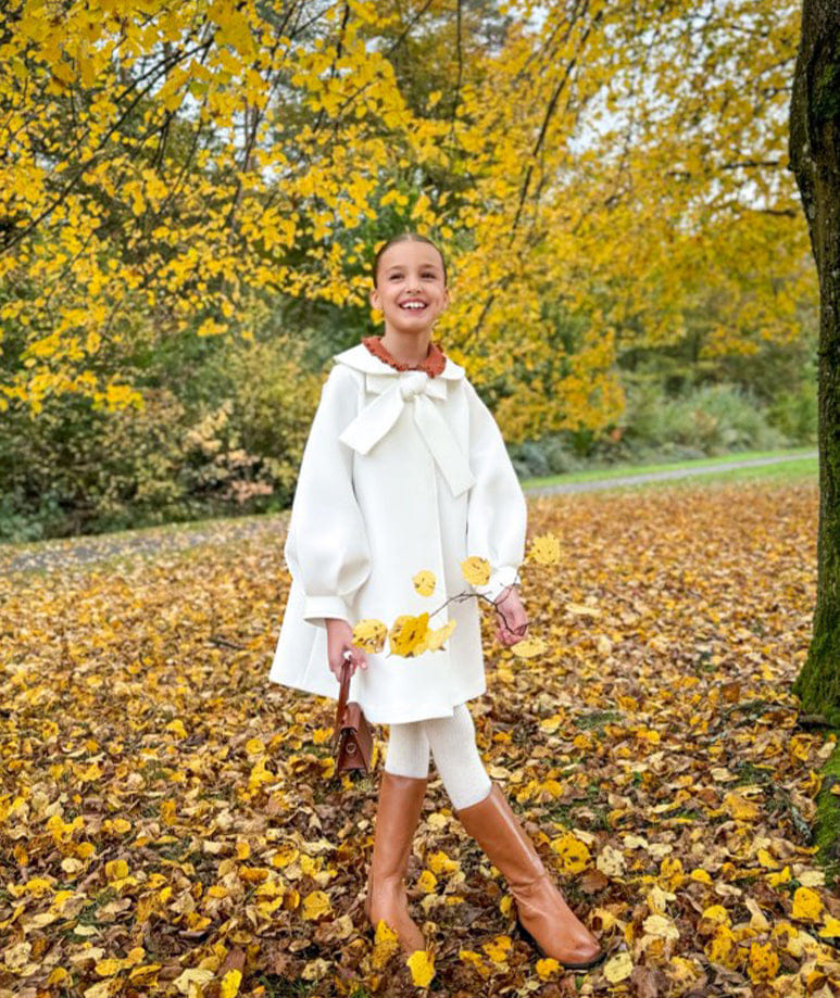 Bow Soft Jacket made by Mama Luma