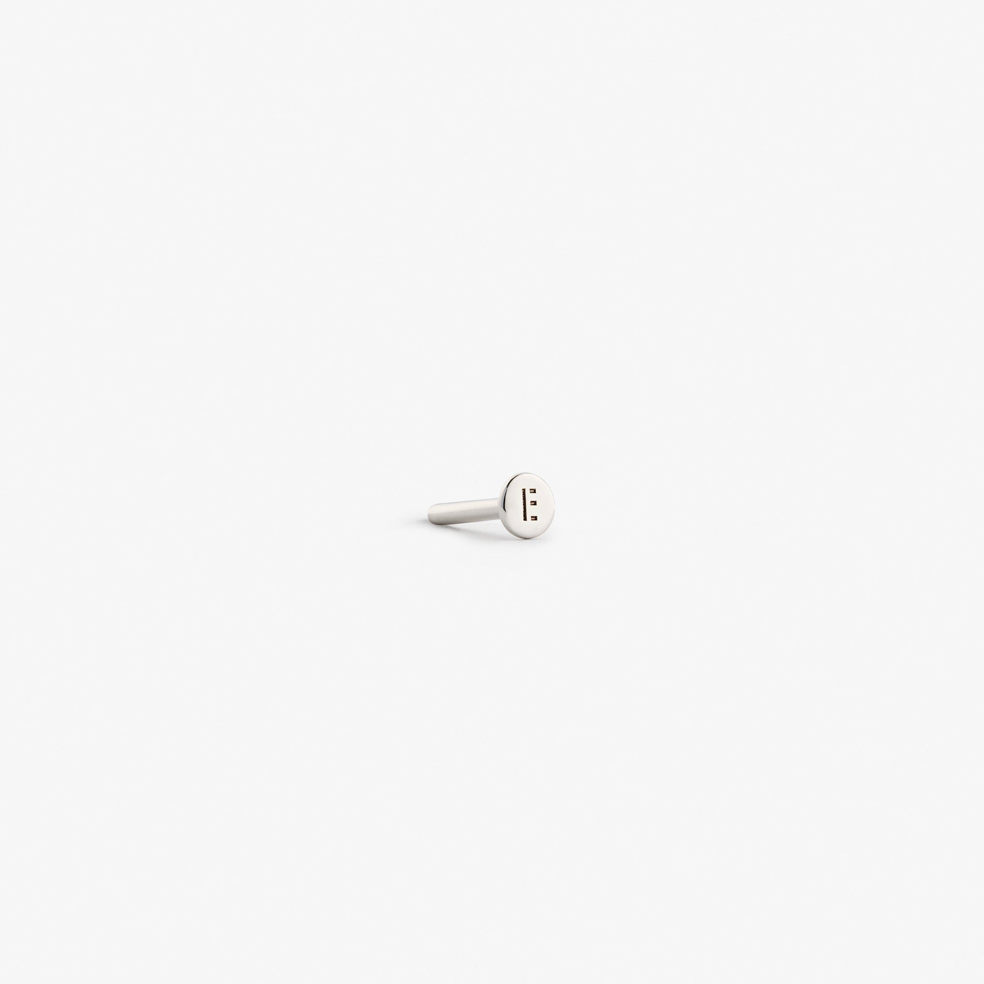 SENORITA LABRET - WHITE DIAMOND & WHITE GOLD made by ENNUI
