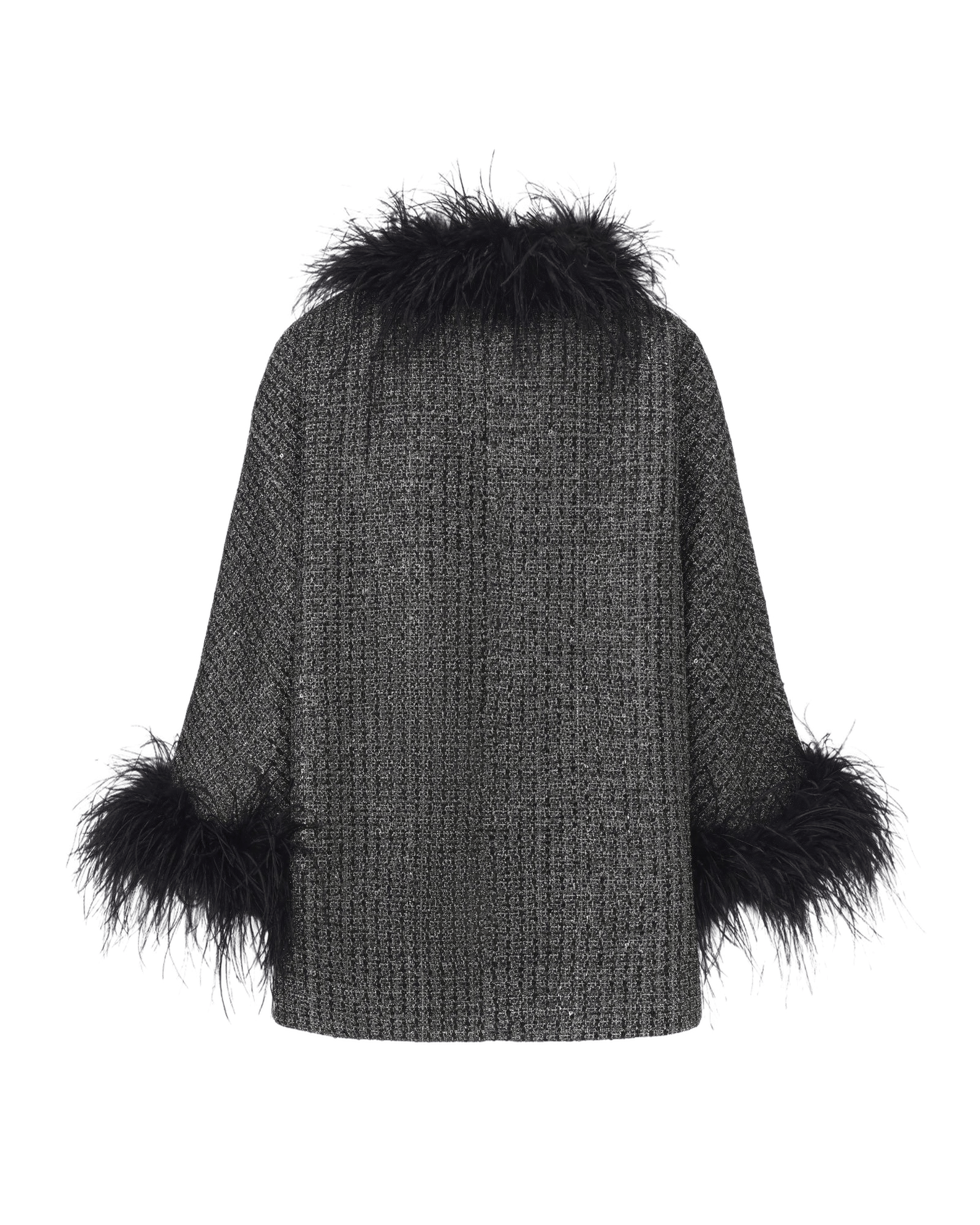 Renée Feather Coat made by Nana Jacqueline