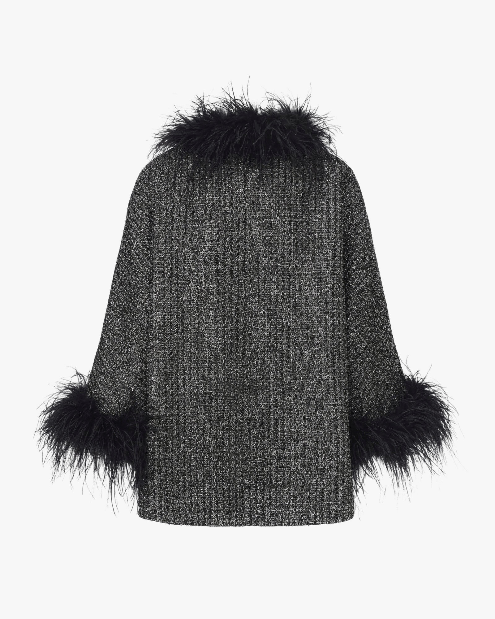 Renée Feather Coat made by Nana Jacqueline