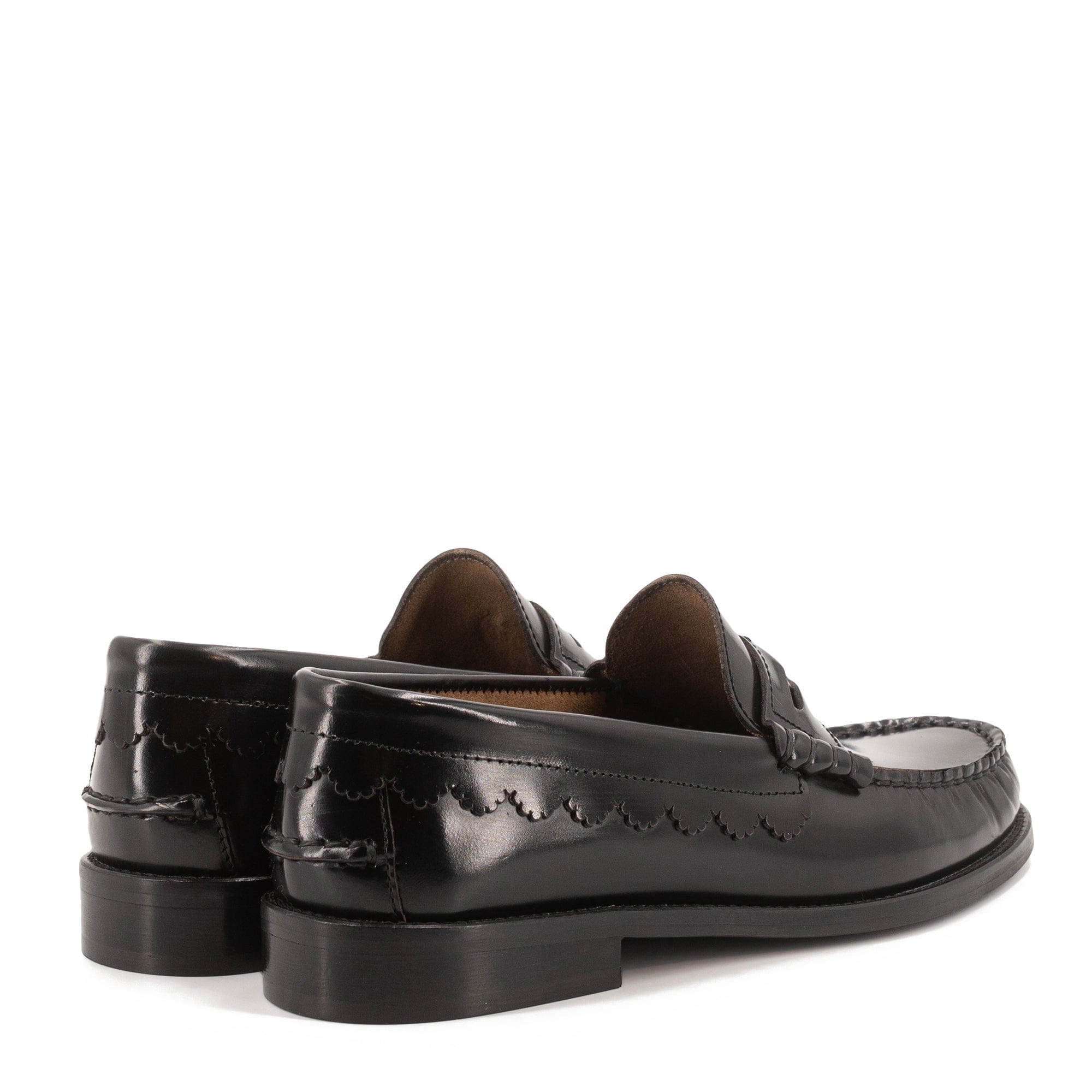 COIN BLACK  LOAFERS made by Toral