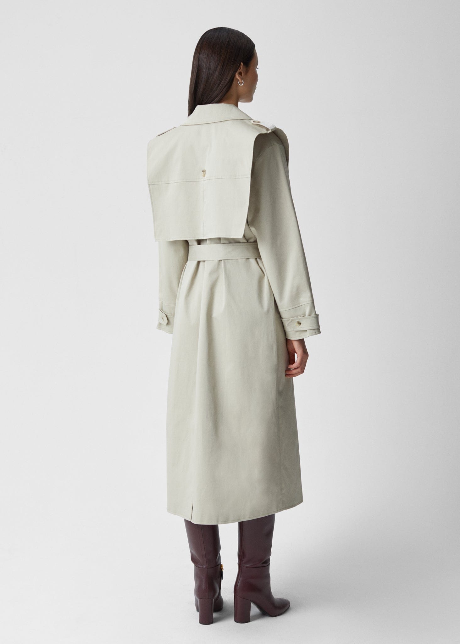 Max Coat in Beige made by AÉRYNE