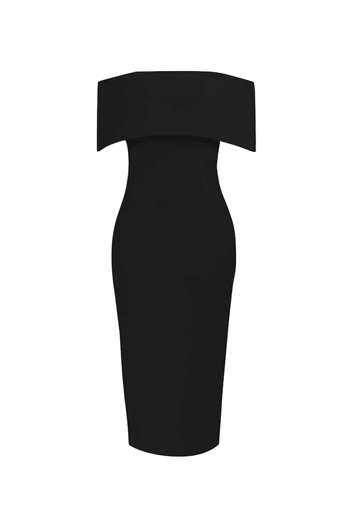 Asia Dress - Black made by Gigii's