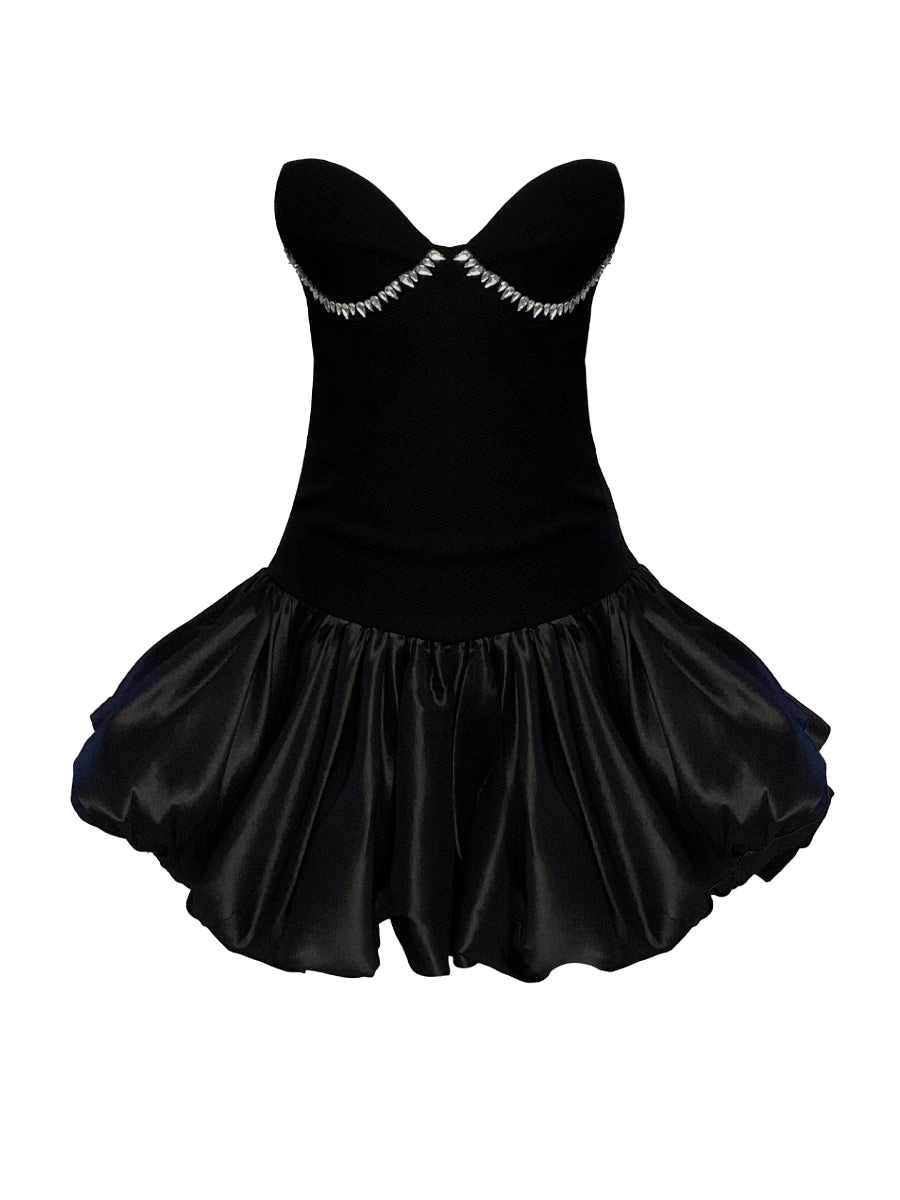 Pauline Dress - Black made by Gigii's