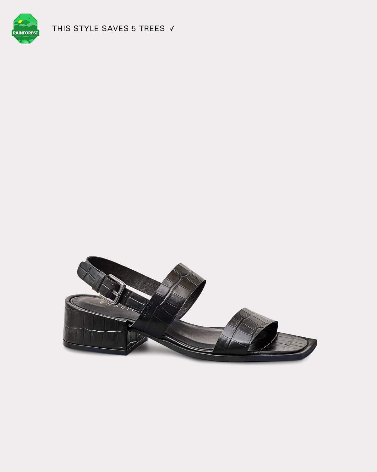 The Summer Staple - Black Croc made by ESSEN