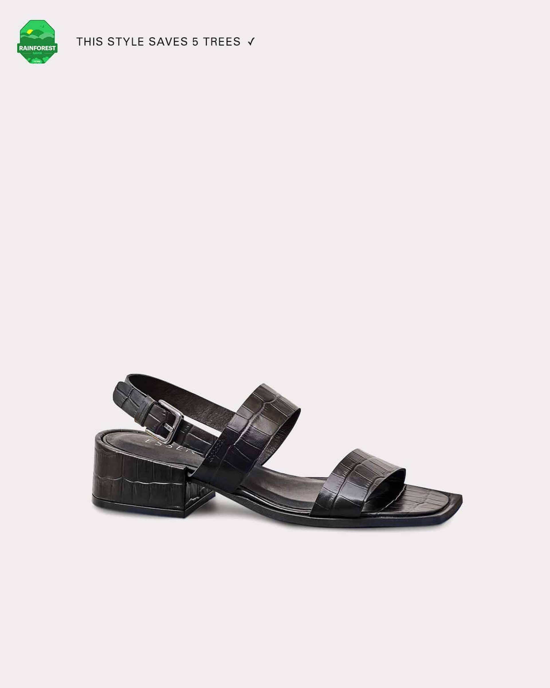 The Summer Staple - Black Croc made by ESSEN
