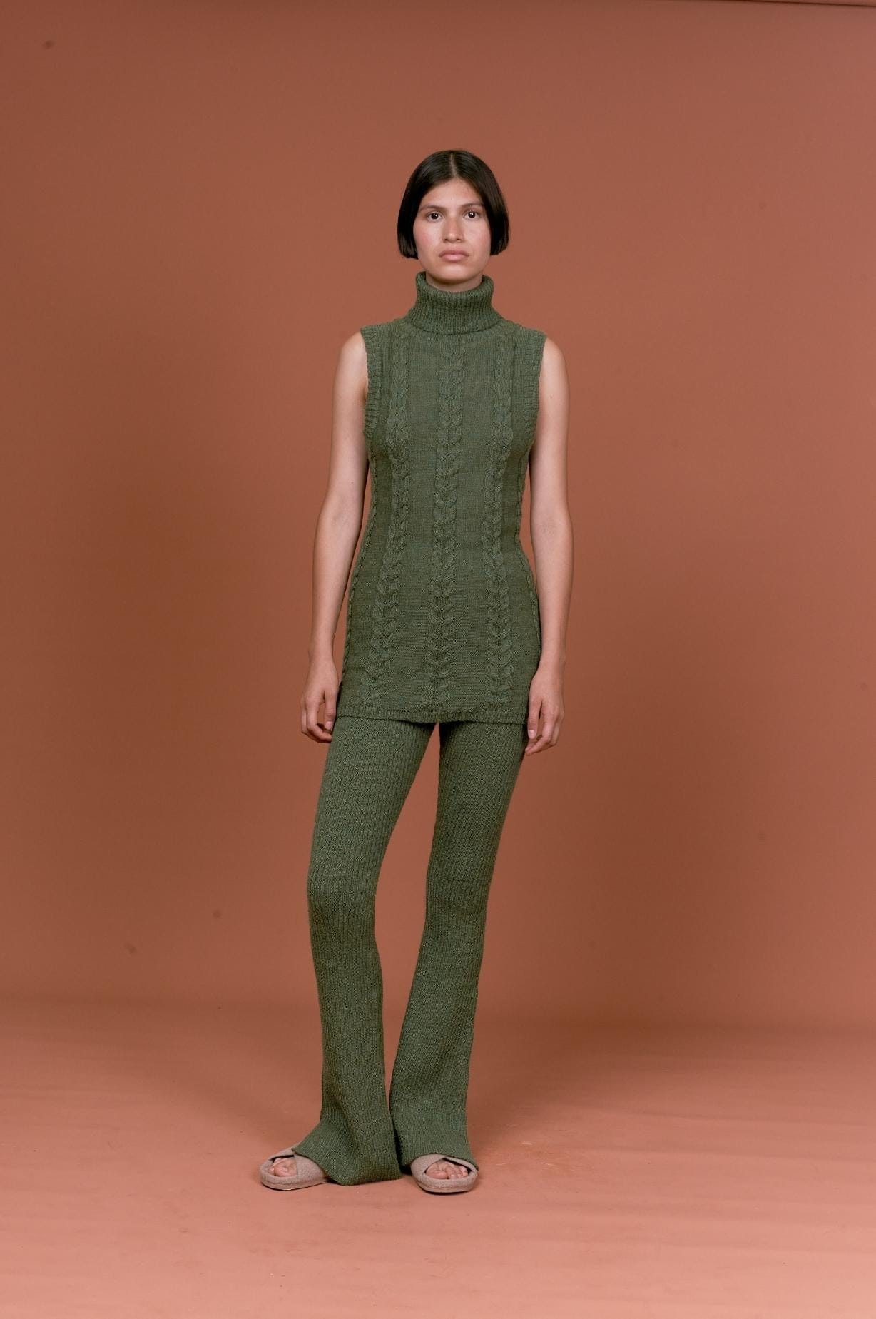 TOPA pants in Green made by AYNI