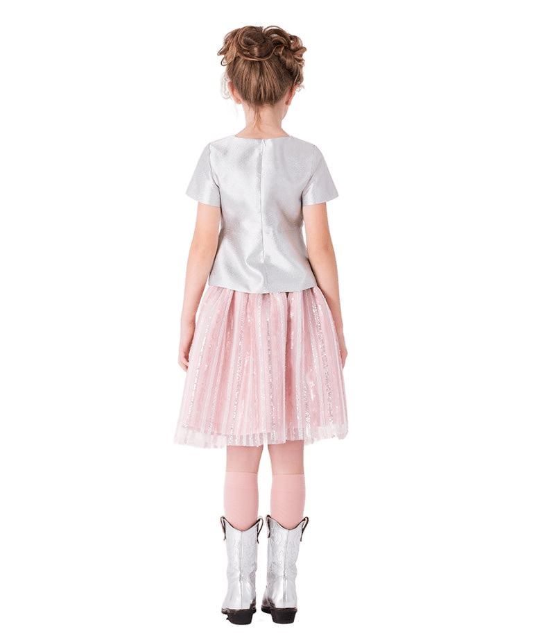 Shimmering Sequins Girls Outfit | 2 Pieces made by Mama Luma