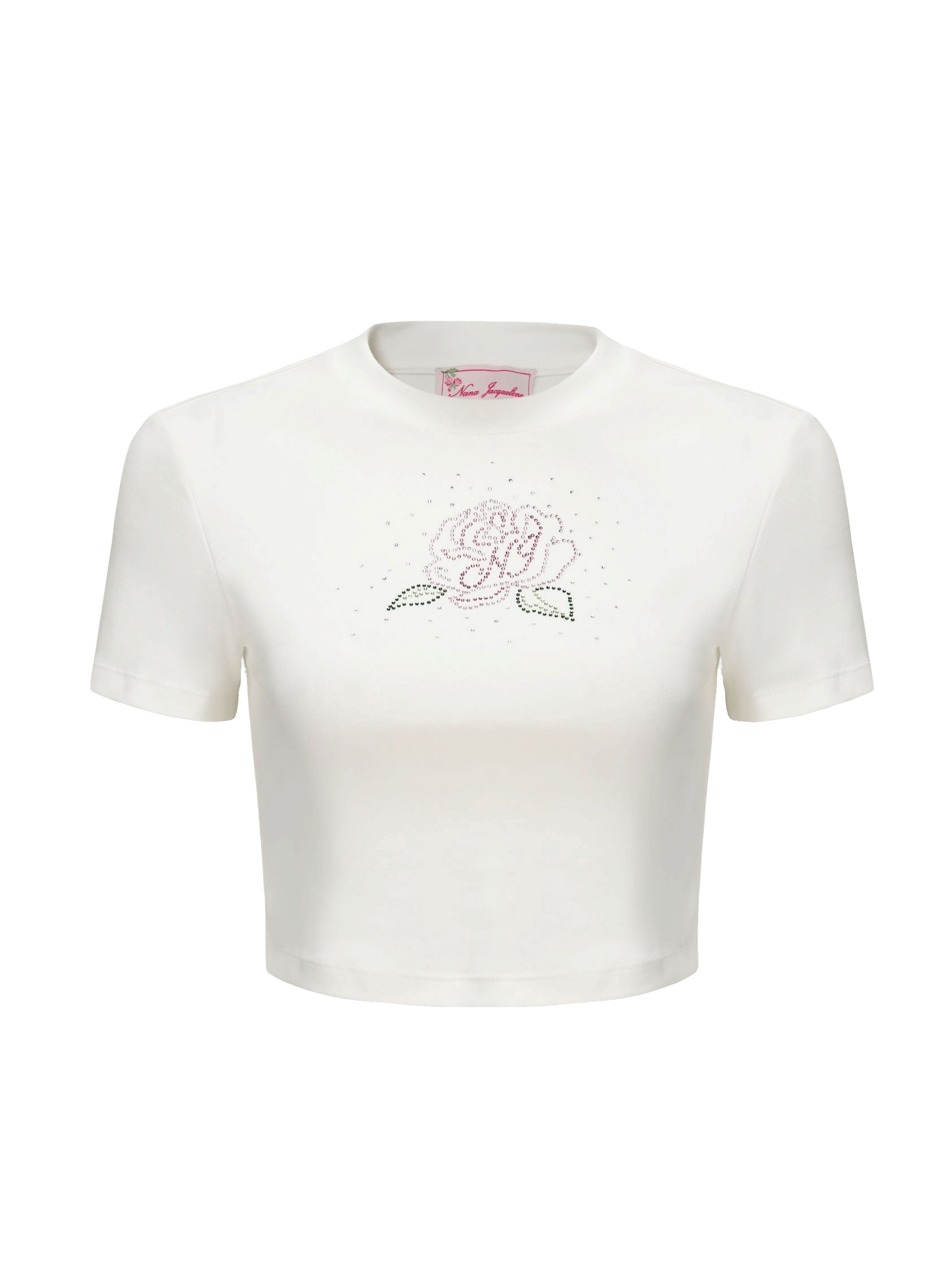 Elle Baby Tee (White) (Final Sale) in White made by Nana Jacqueline