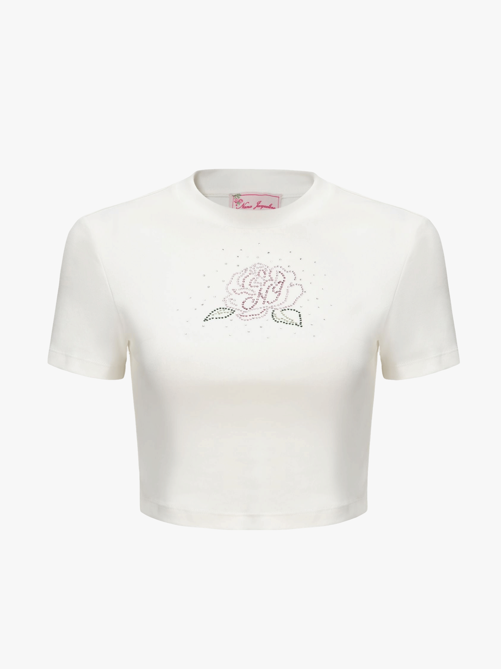 Elle Baby Tee (White) (Final Sale) in White made by Nana Jacqueline