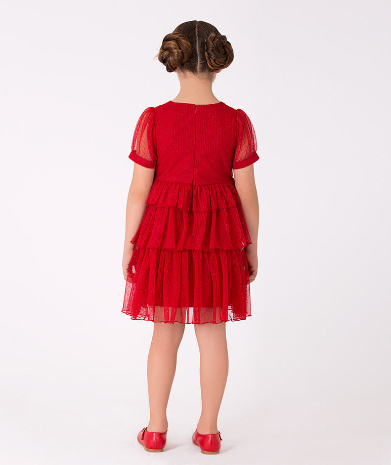 Pleated Tulle Dress made by Mama Luma