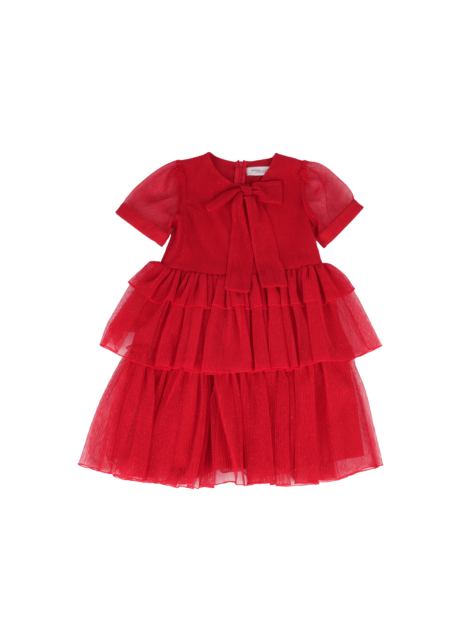 Pleated Tulle Dress made by Mama Luma