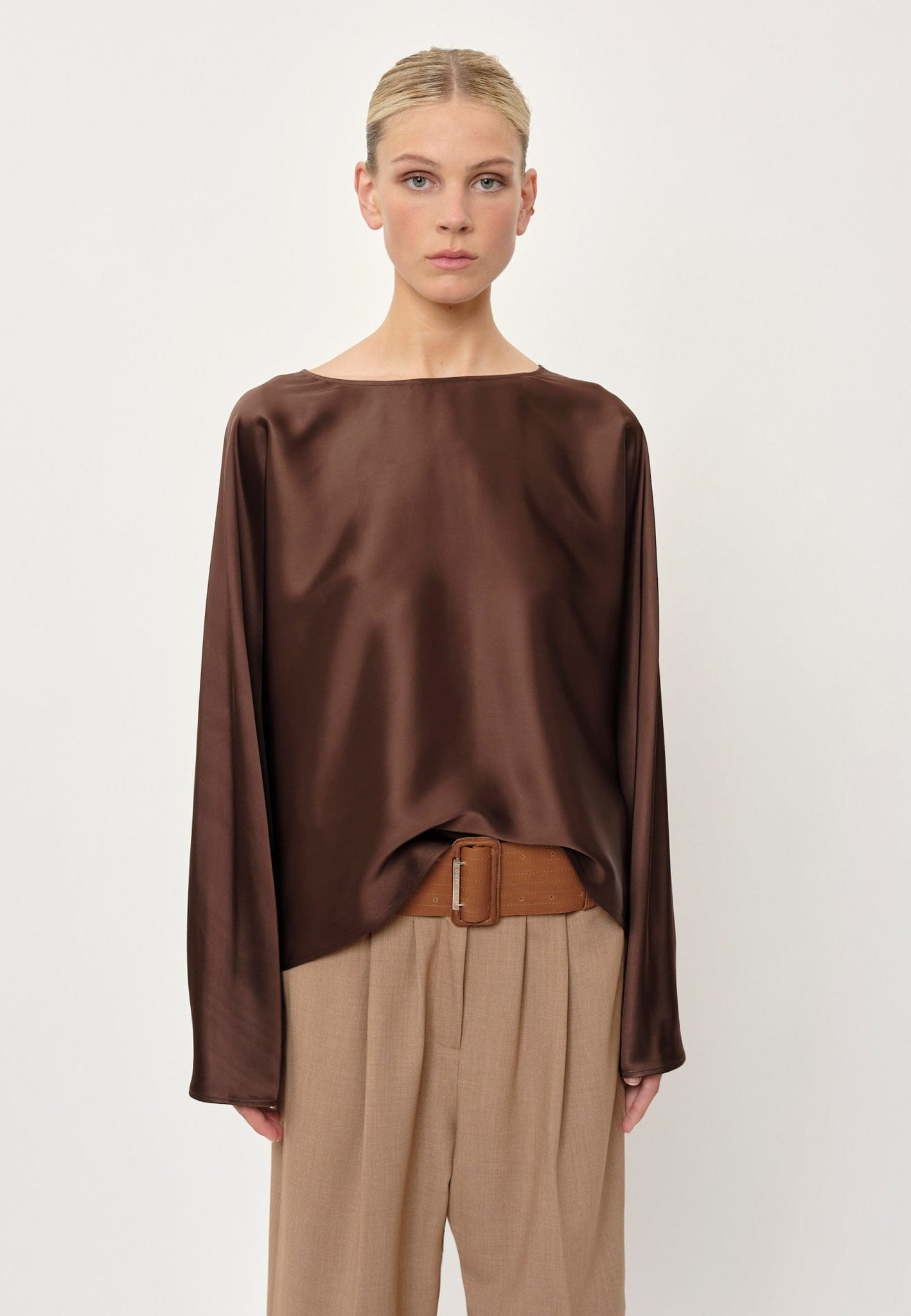Candy Blouse - Toffee made by HERSKIND