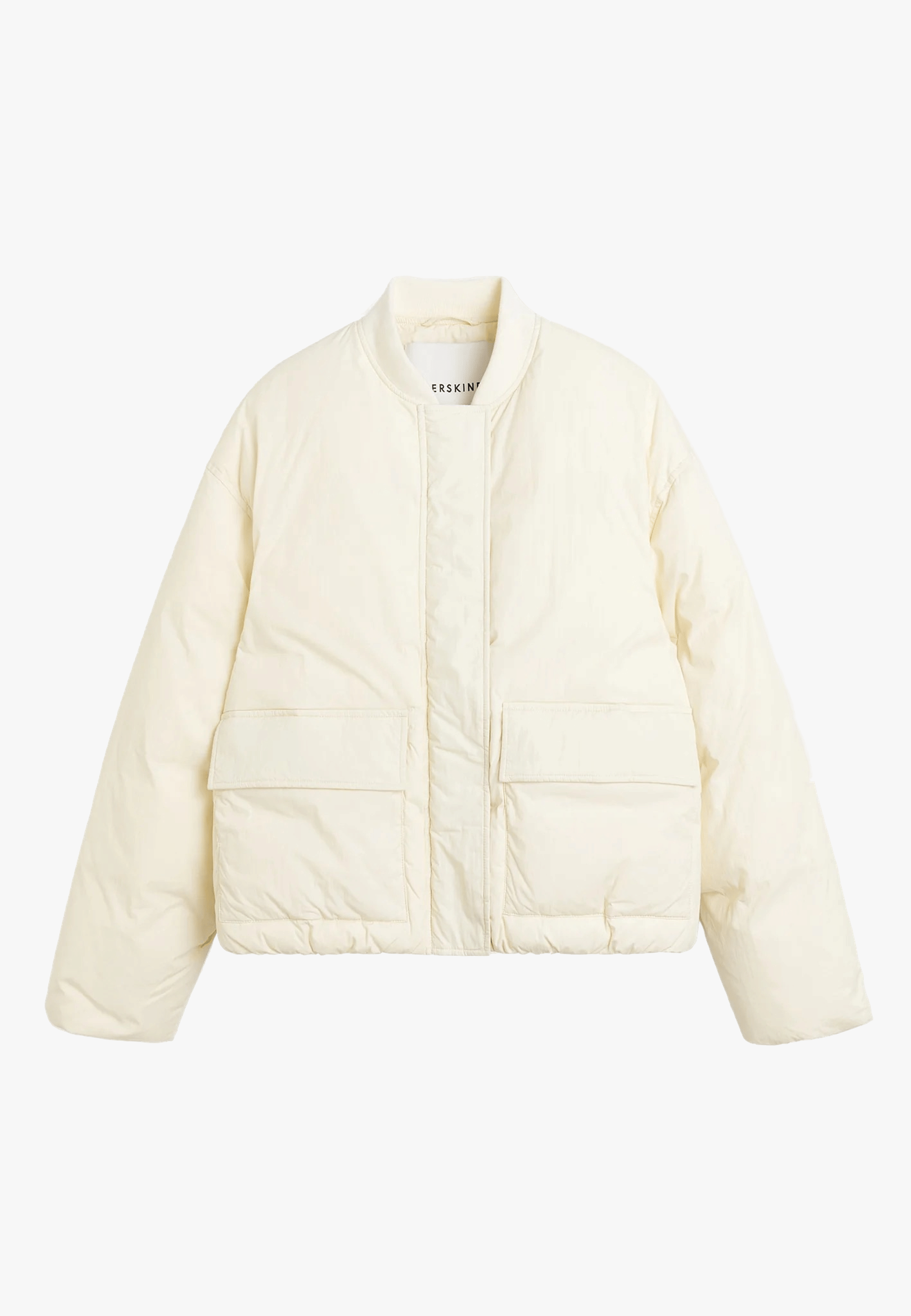 Manu Puffer Jacket - Off White made by HERSKIND