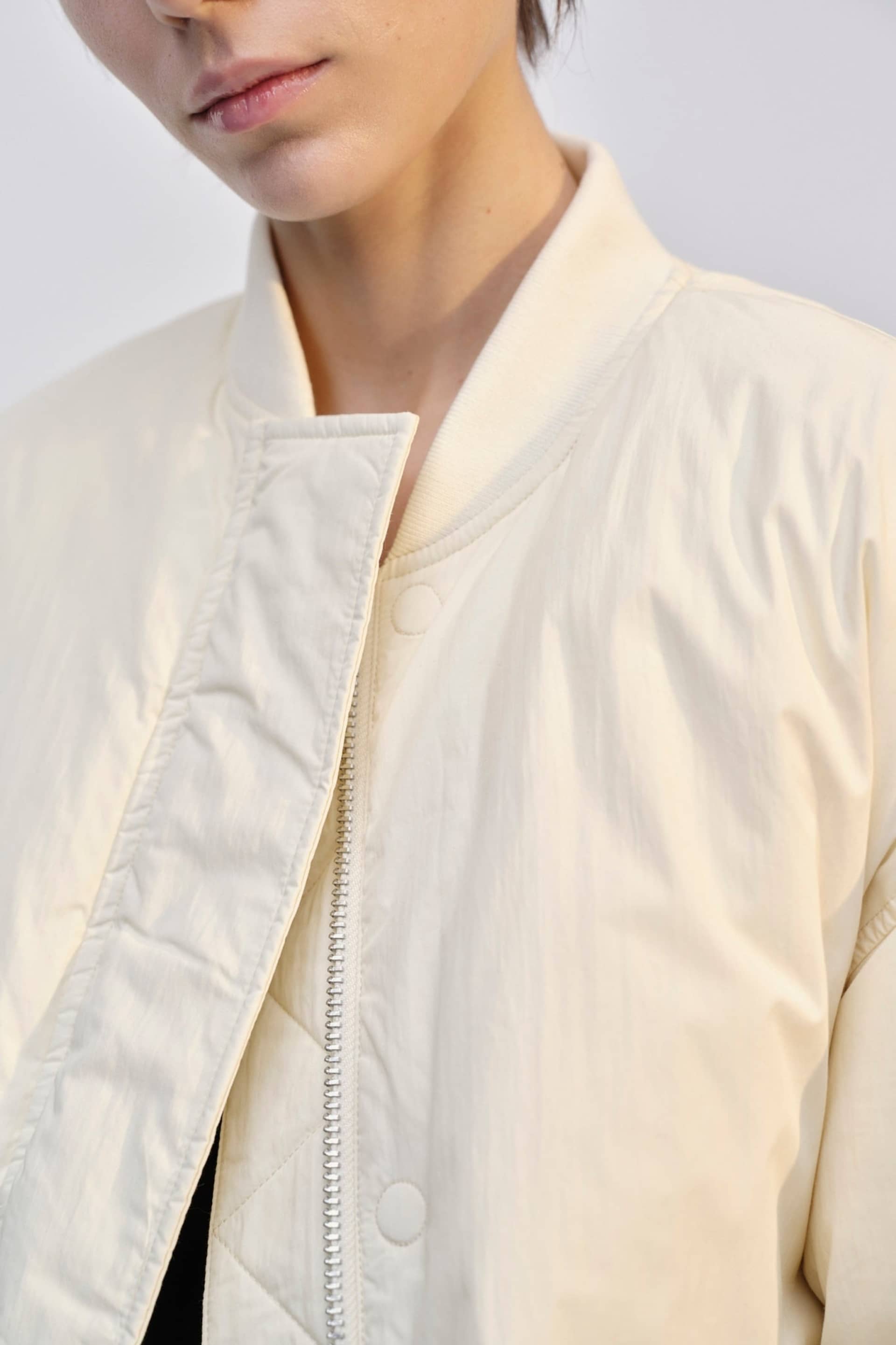 Manu Puffer Jacket - Off White made by HERSKIND