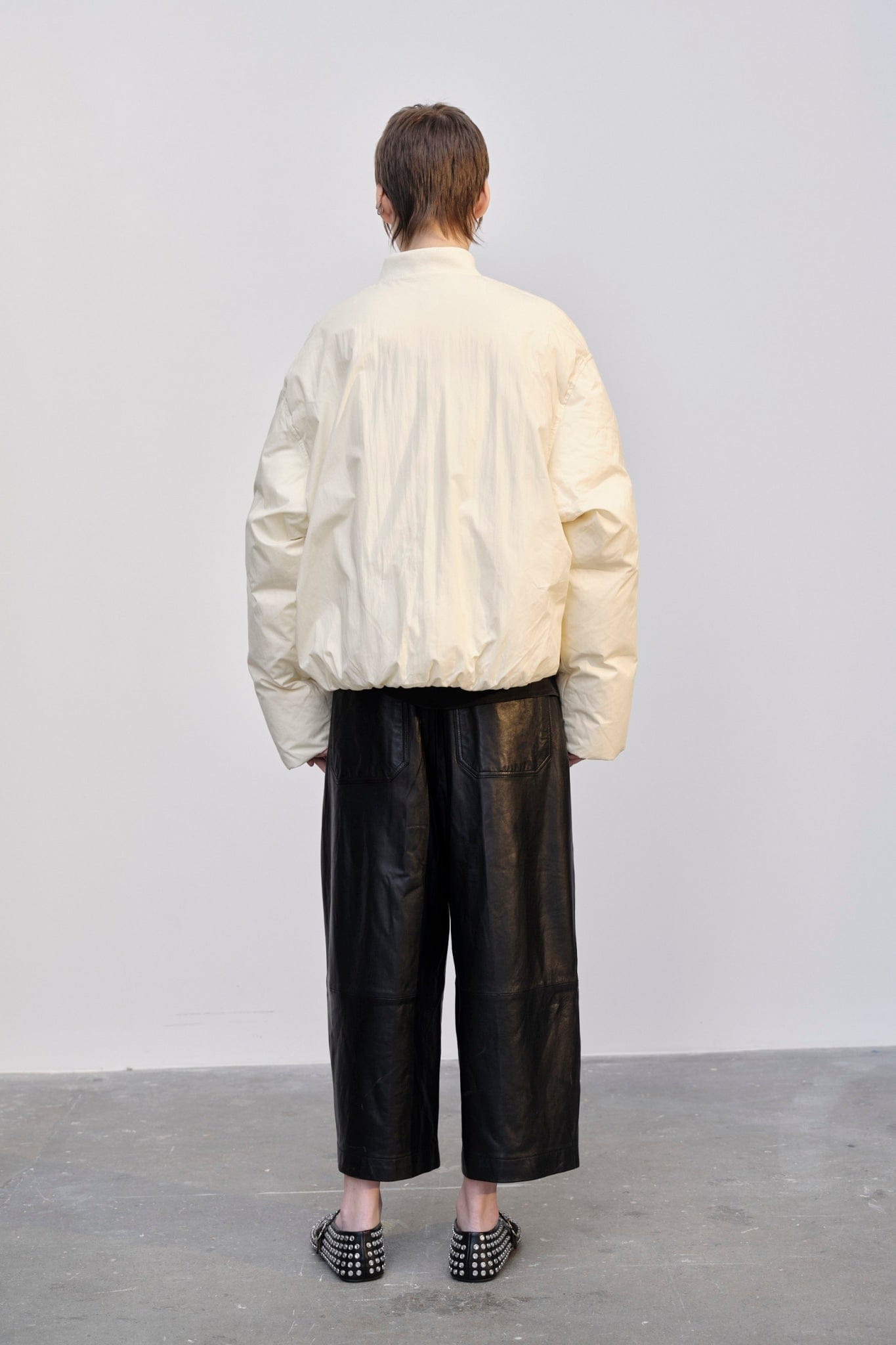 Manu Puffer Jacket - Off White made by HERSKIND