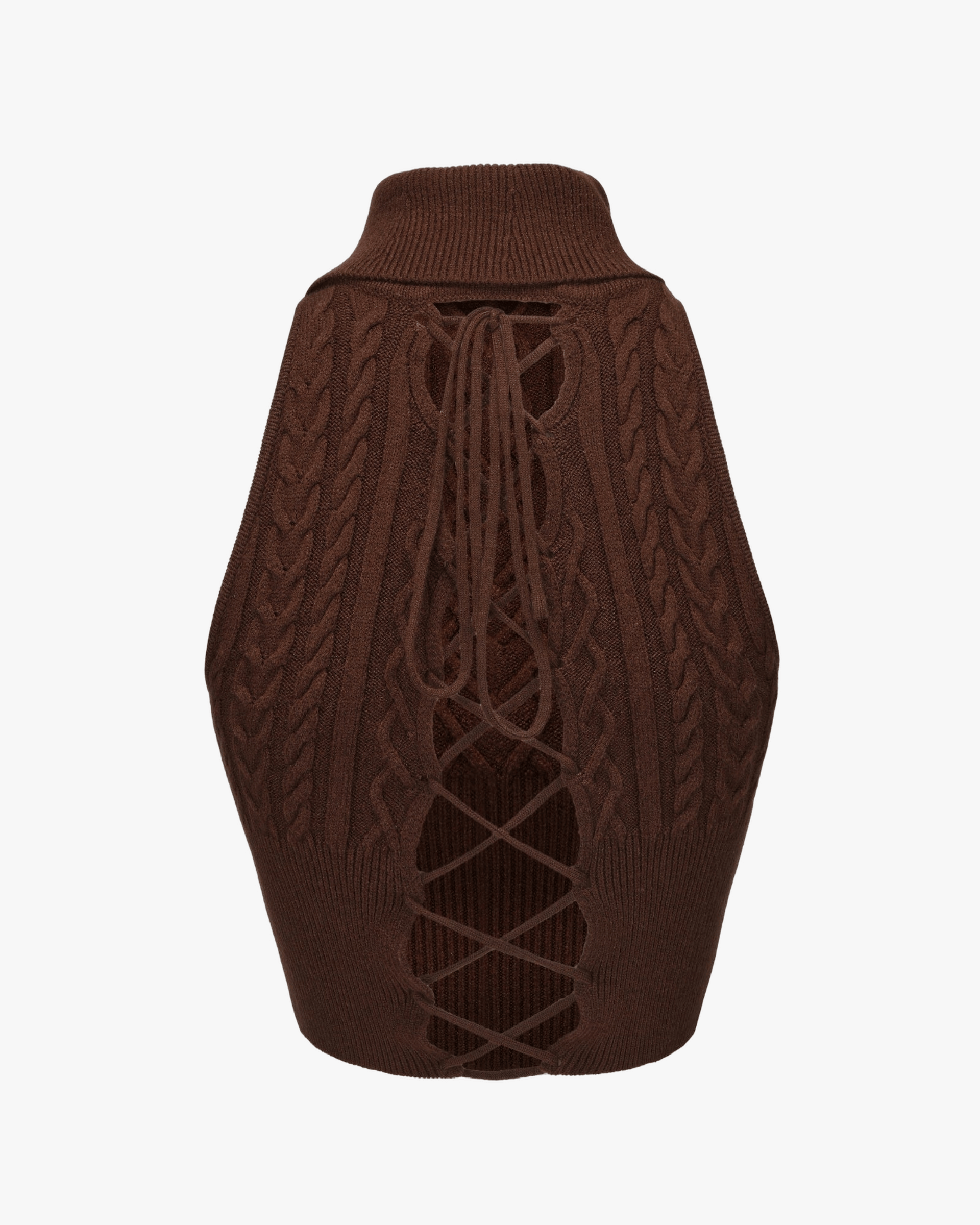 Margo Knit Top (Brown) made by Nana Jacqueline