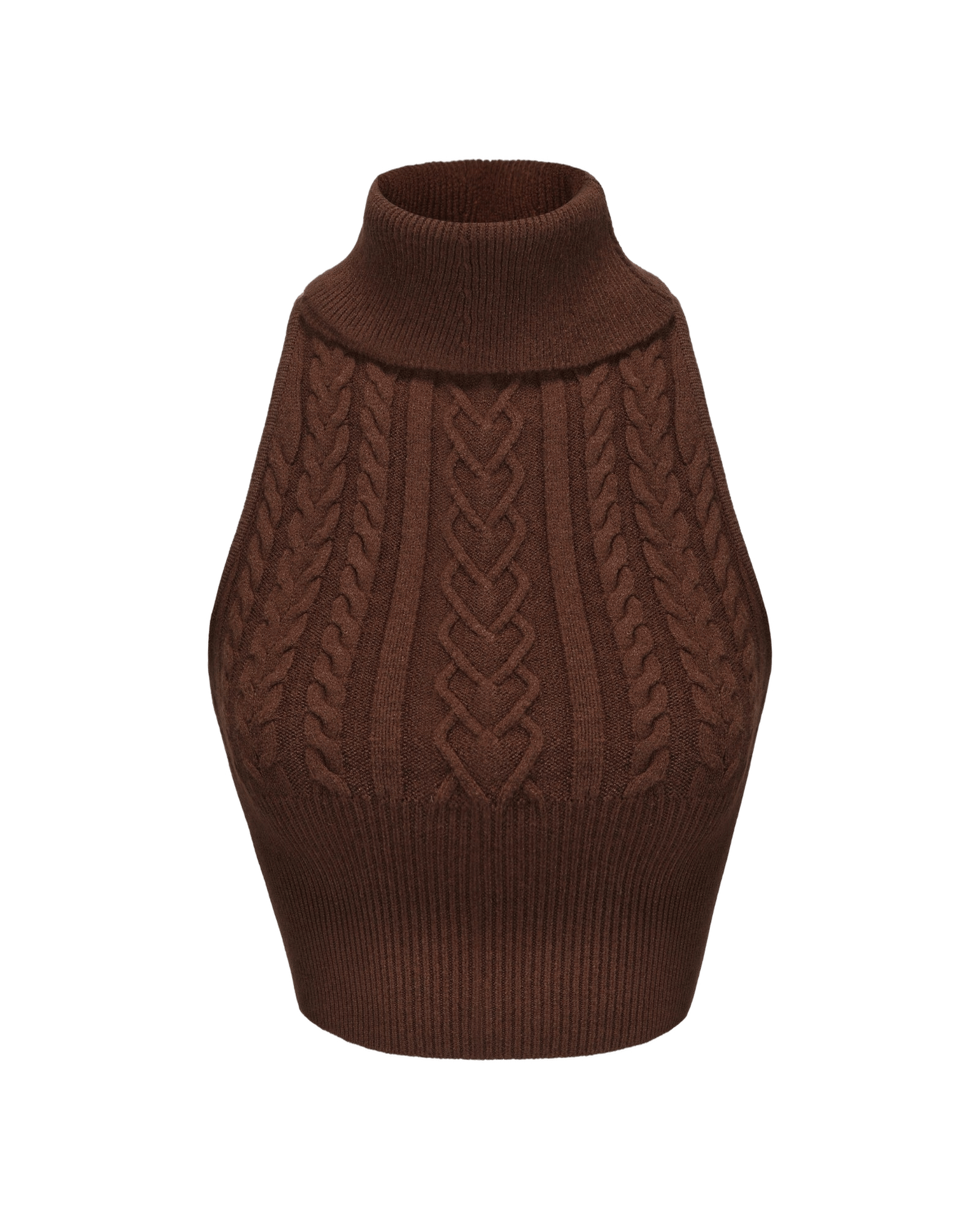 Margo Knit Top (Brown) made by Nana Jacqueline