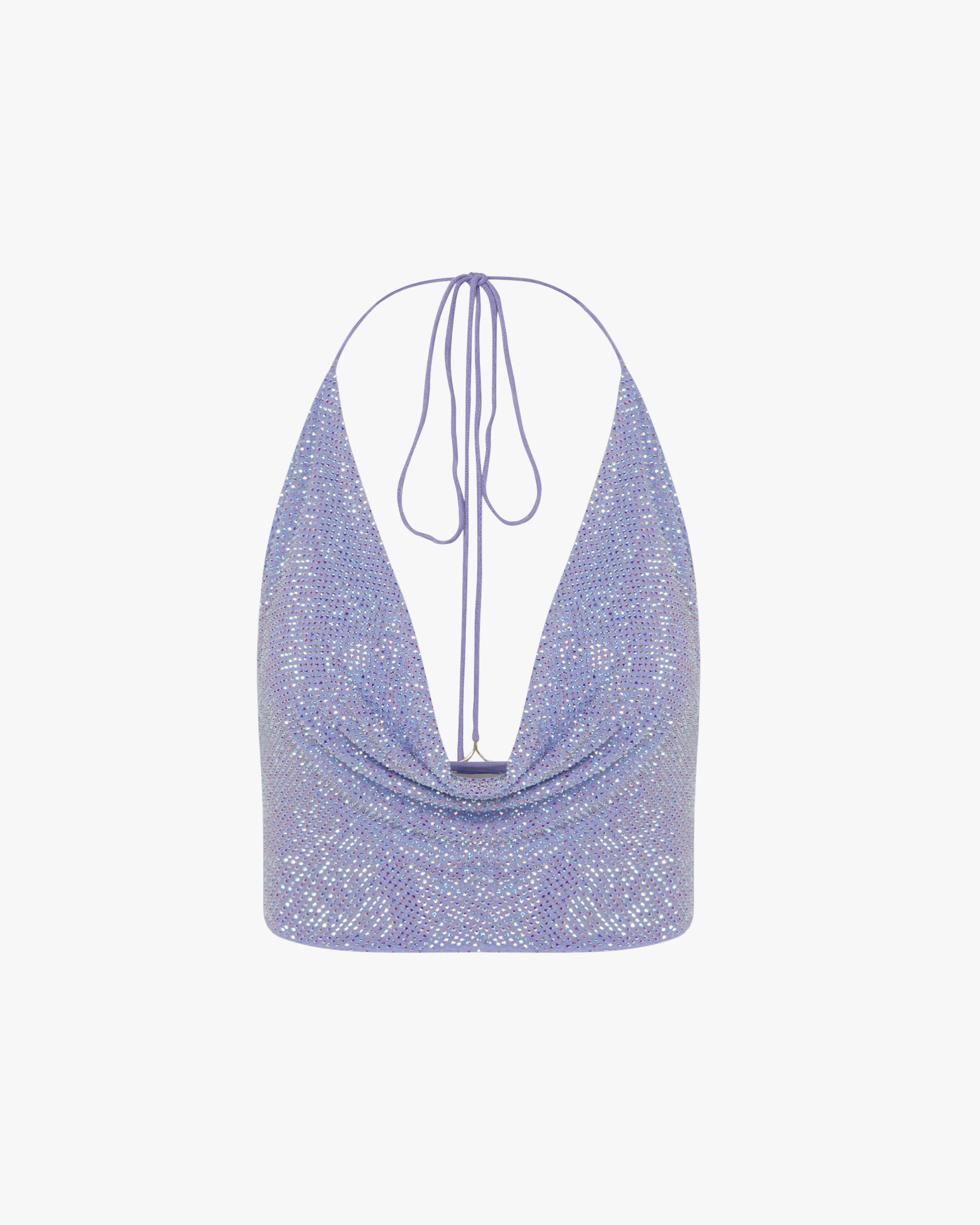 Crystal Halter Top made by ONORI