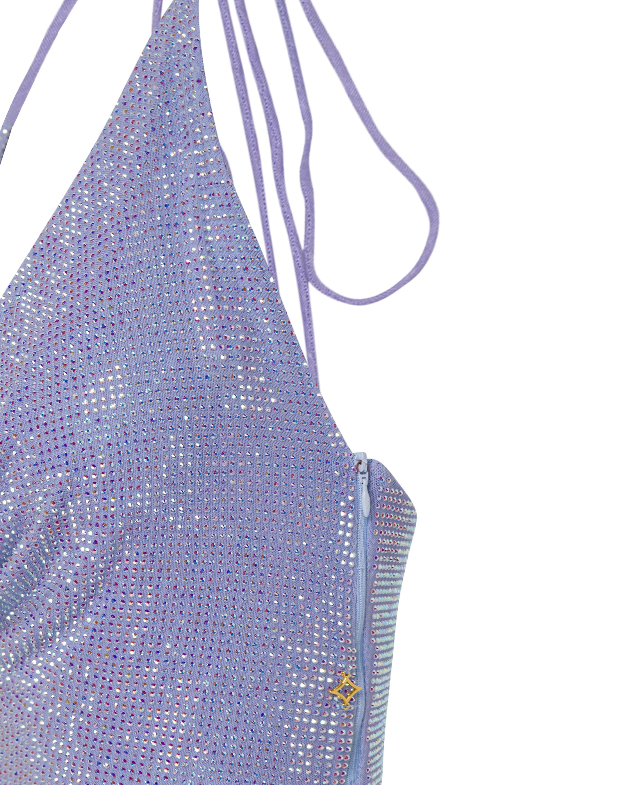 Crystal Halter Top made by ONORI