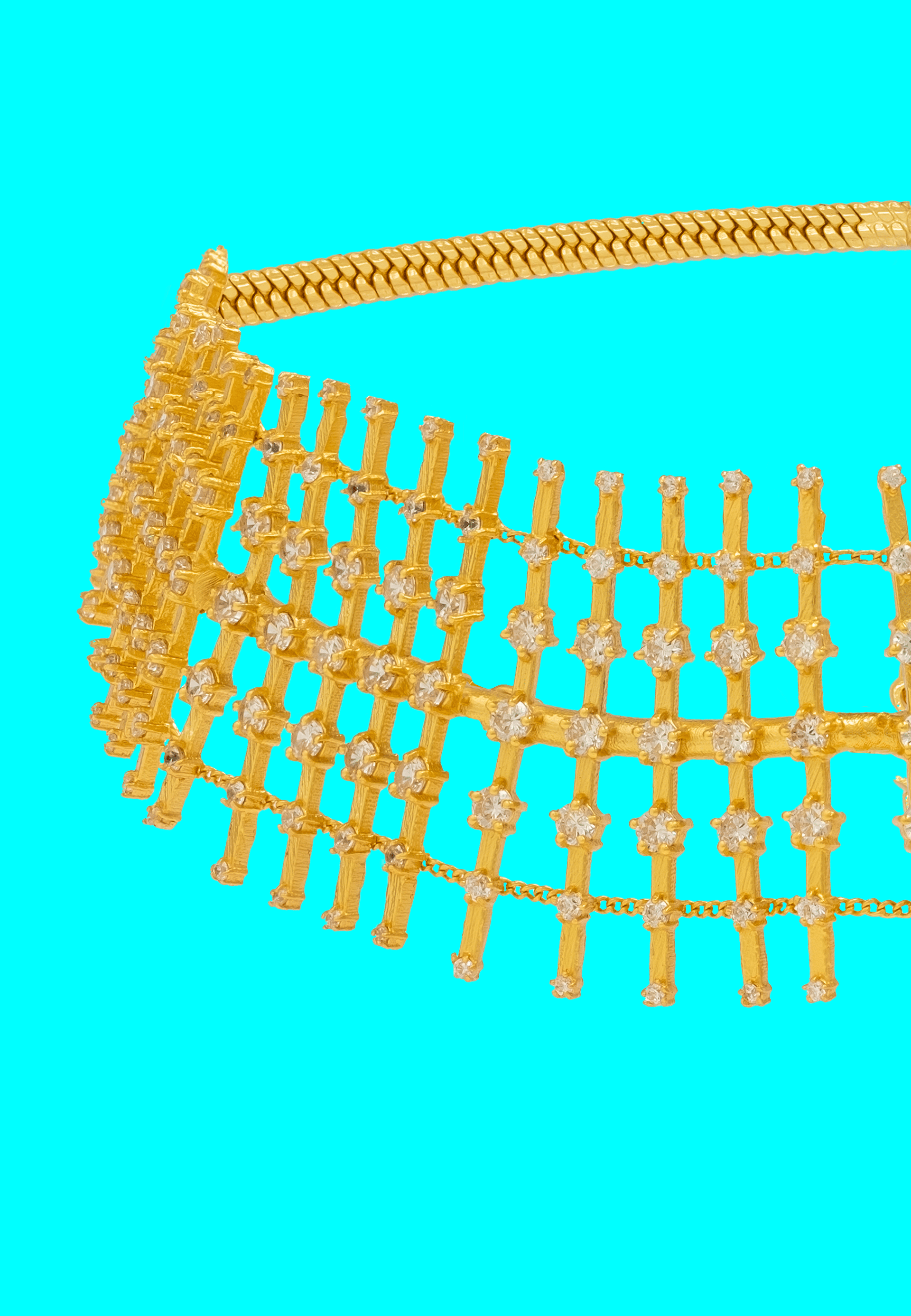Choker Dorado Helia made by Lavani Jewels