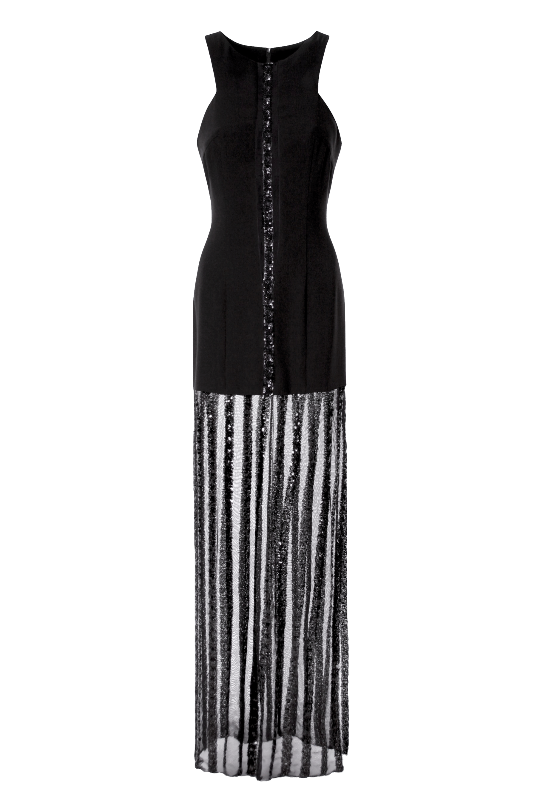 Dress Charlotte Black Magic in Black made by HALEWSKI