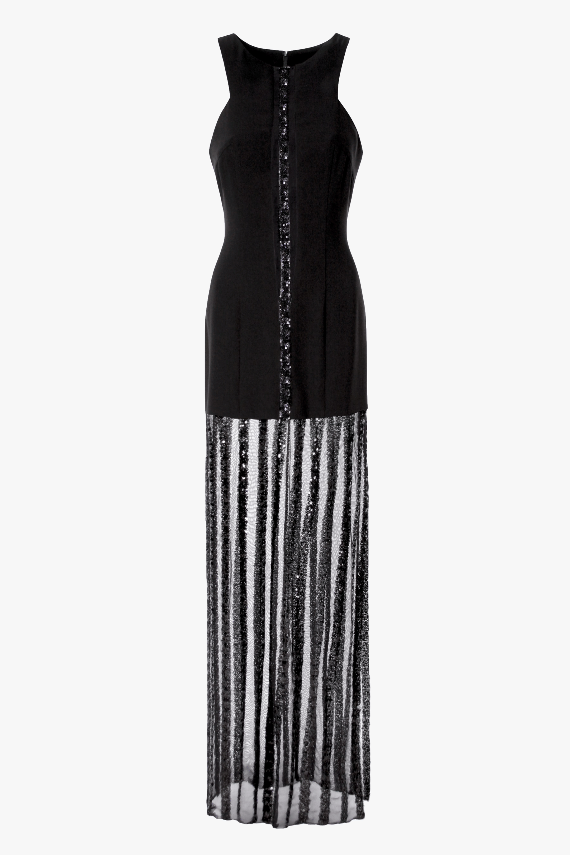 Dress Charlotte Black Magic in Black made by HALEWSKI