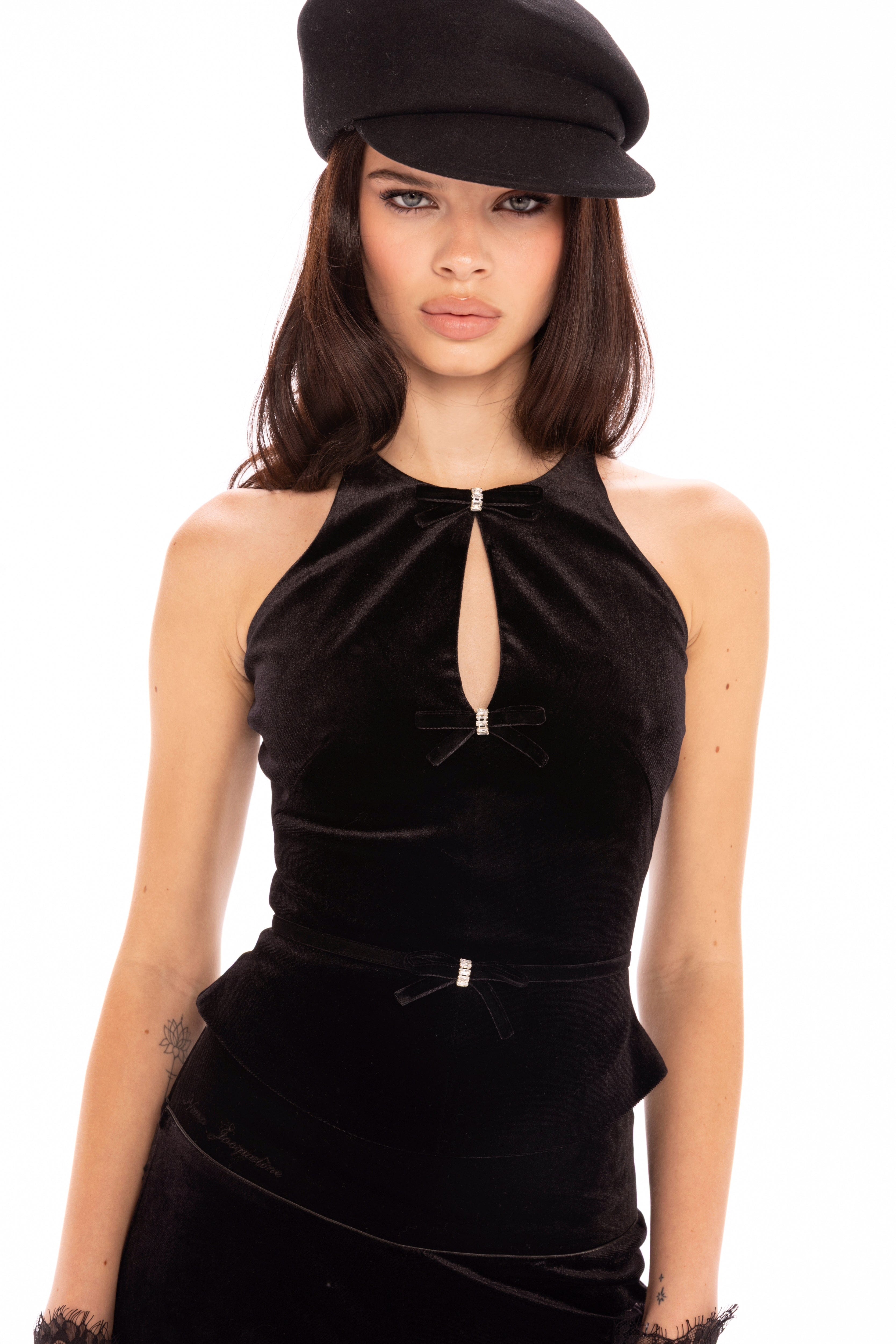 Estelle Velvet Top made by Nana Jacqueline