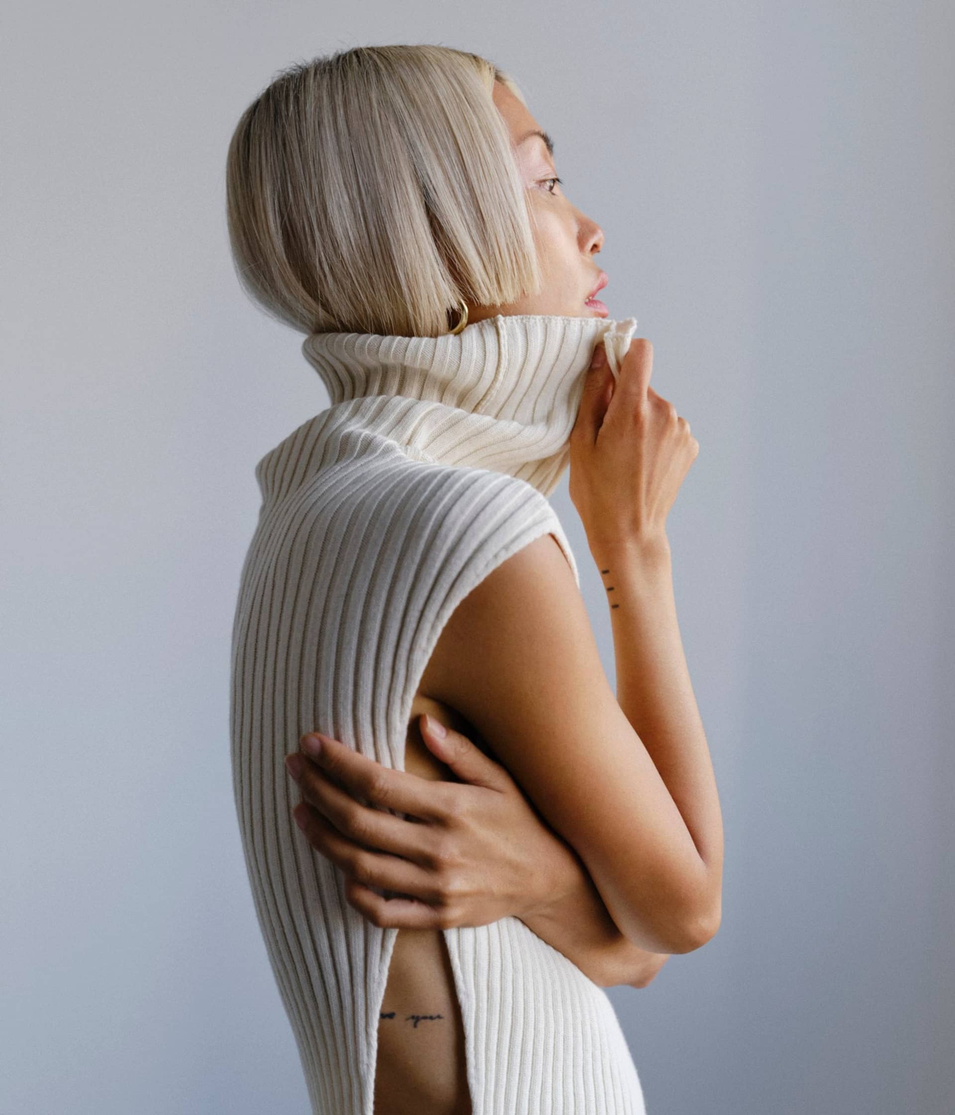 Vally Turtleneck - Raw made by HERSKIND