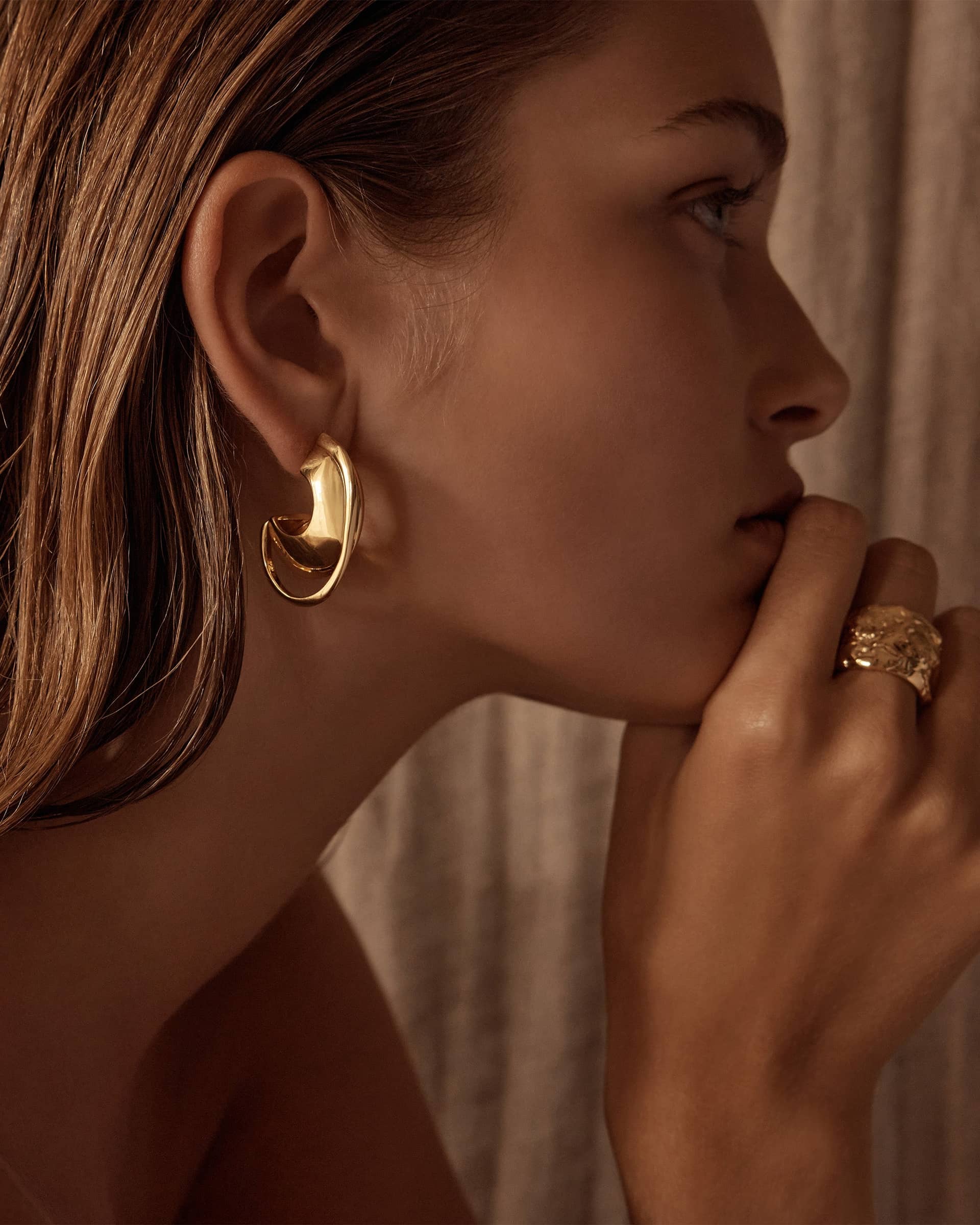 Vessie Earrings made by Amber Sceats