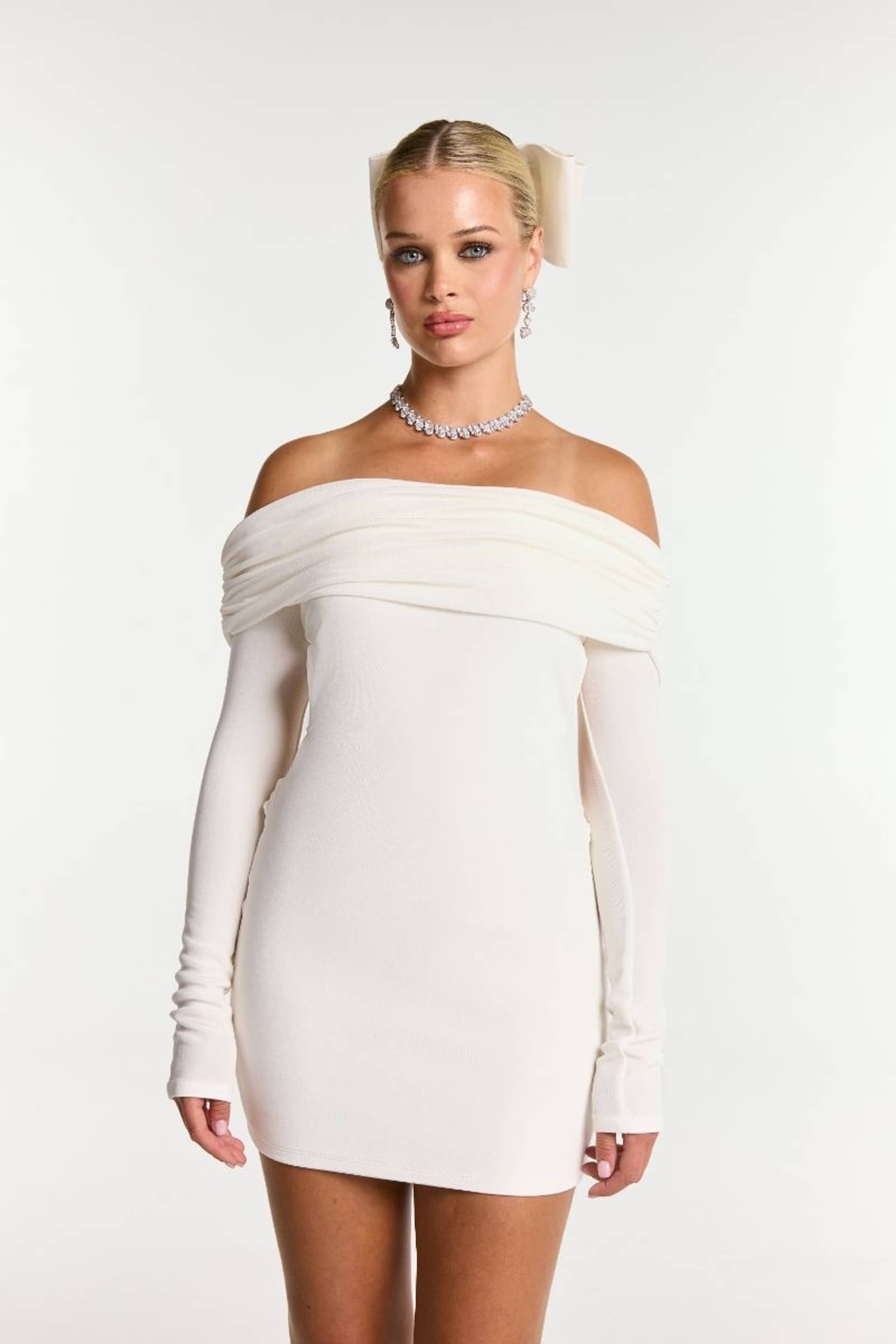 Chantel Dress (White) made by Nana Jacqueline