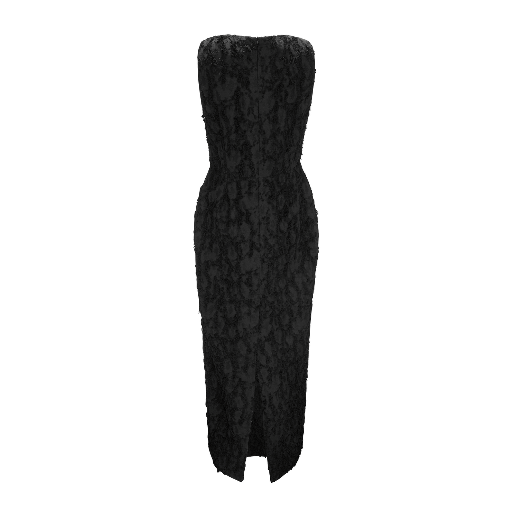 Fitted Dress With Brushed Details made by YAVORSKA