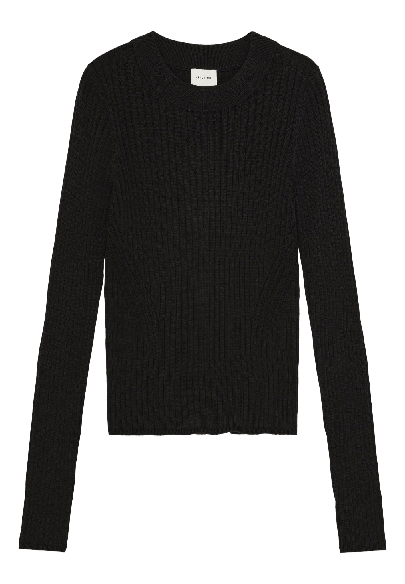 Daniella Knit Blouse - Black made by HERSKIND