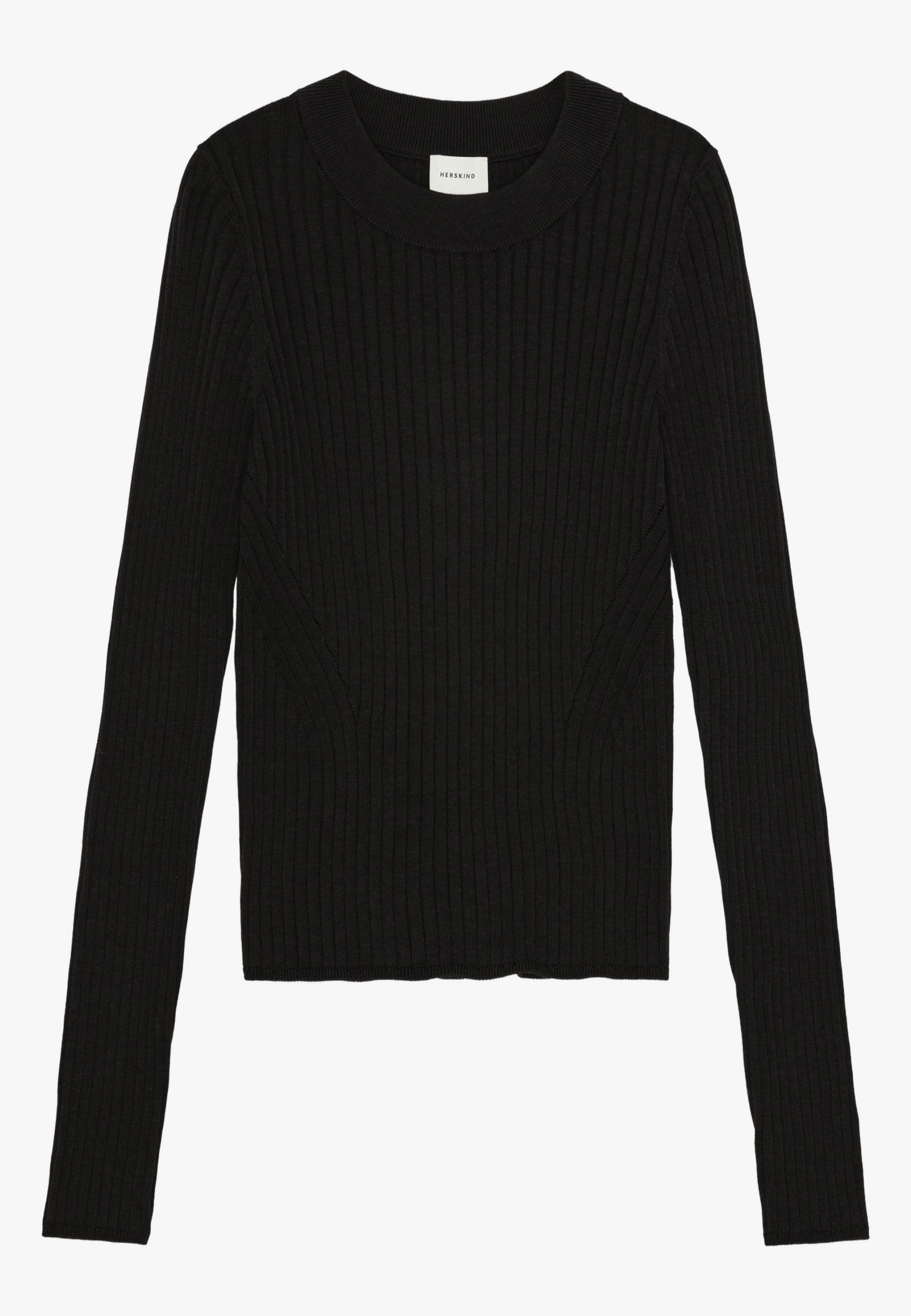Daniella Knit Blouse - Black made by HERSKIND