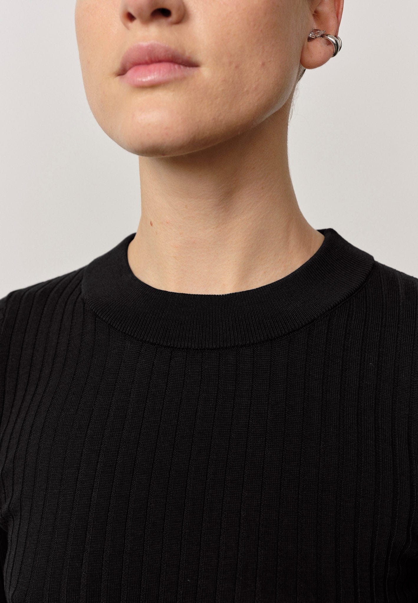 Daniella Knit Blouse - Black made by HERSKIND