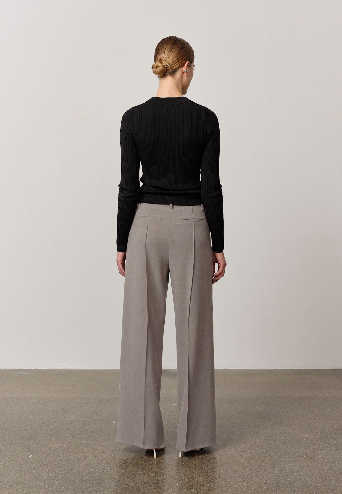 Daniella Knit Blouse - Black made by HERSKIND