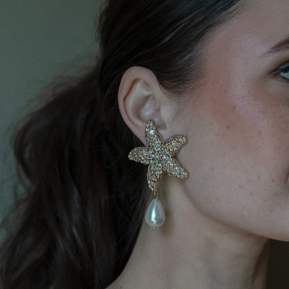 STELLA DI MARE EARRINGS made by Zepplin The Label