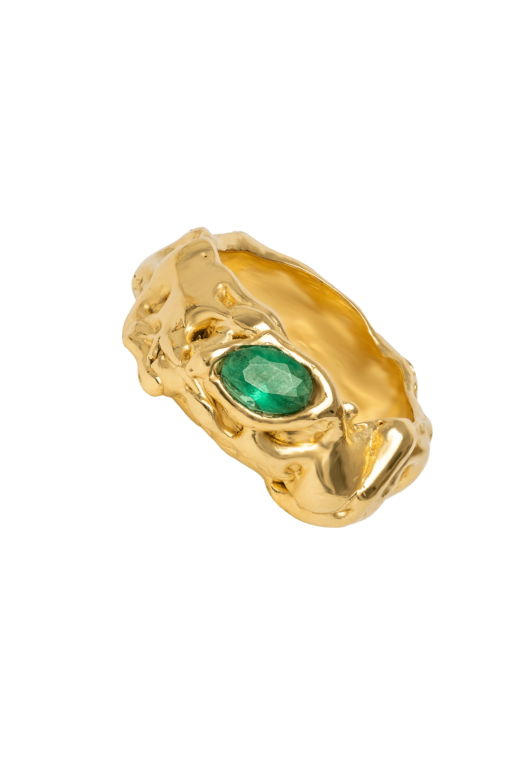 Green Judy Ring made by Lavani Jewels