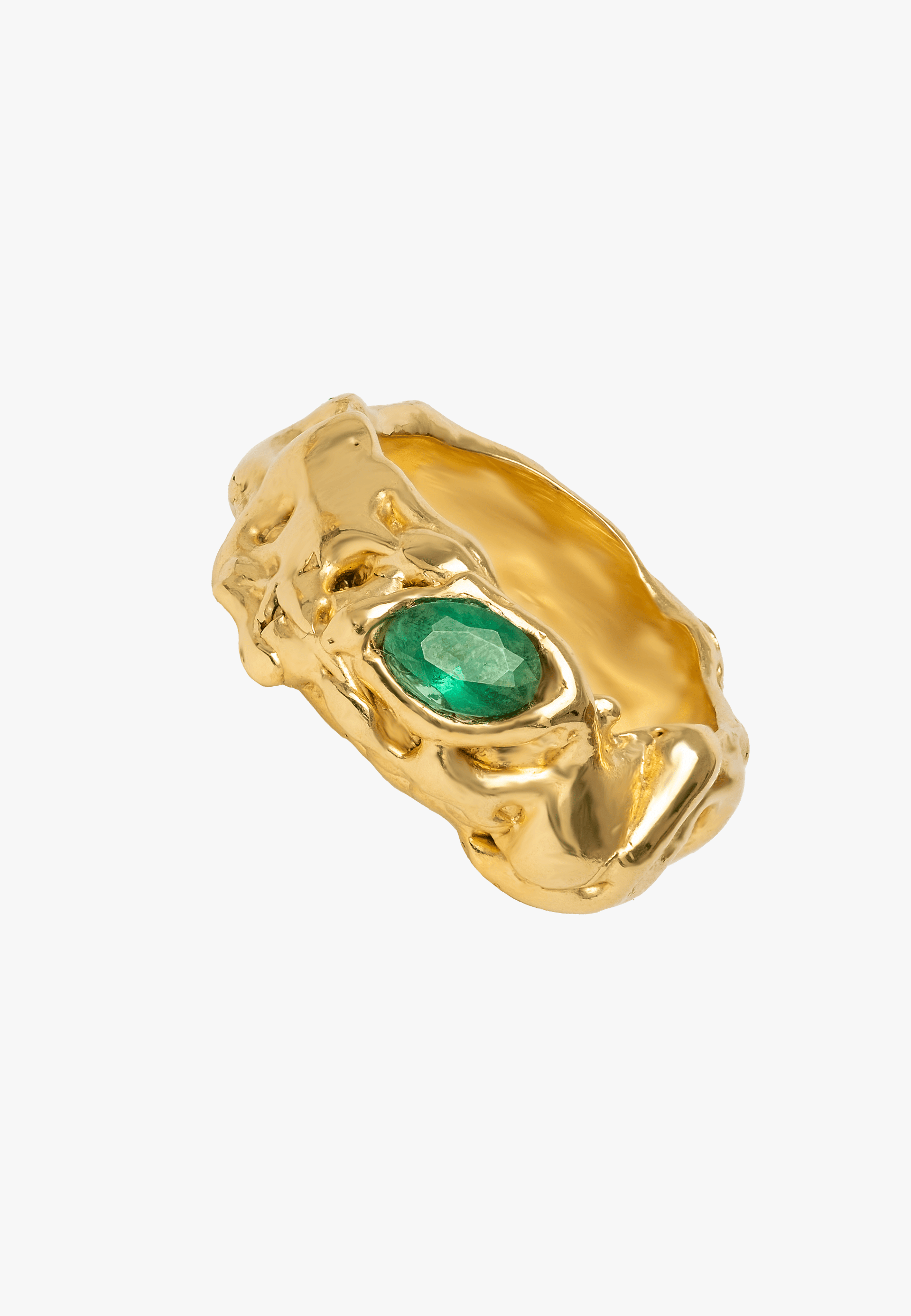 Green Judy Ring made by Lavani Jewels