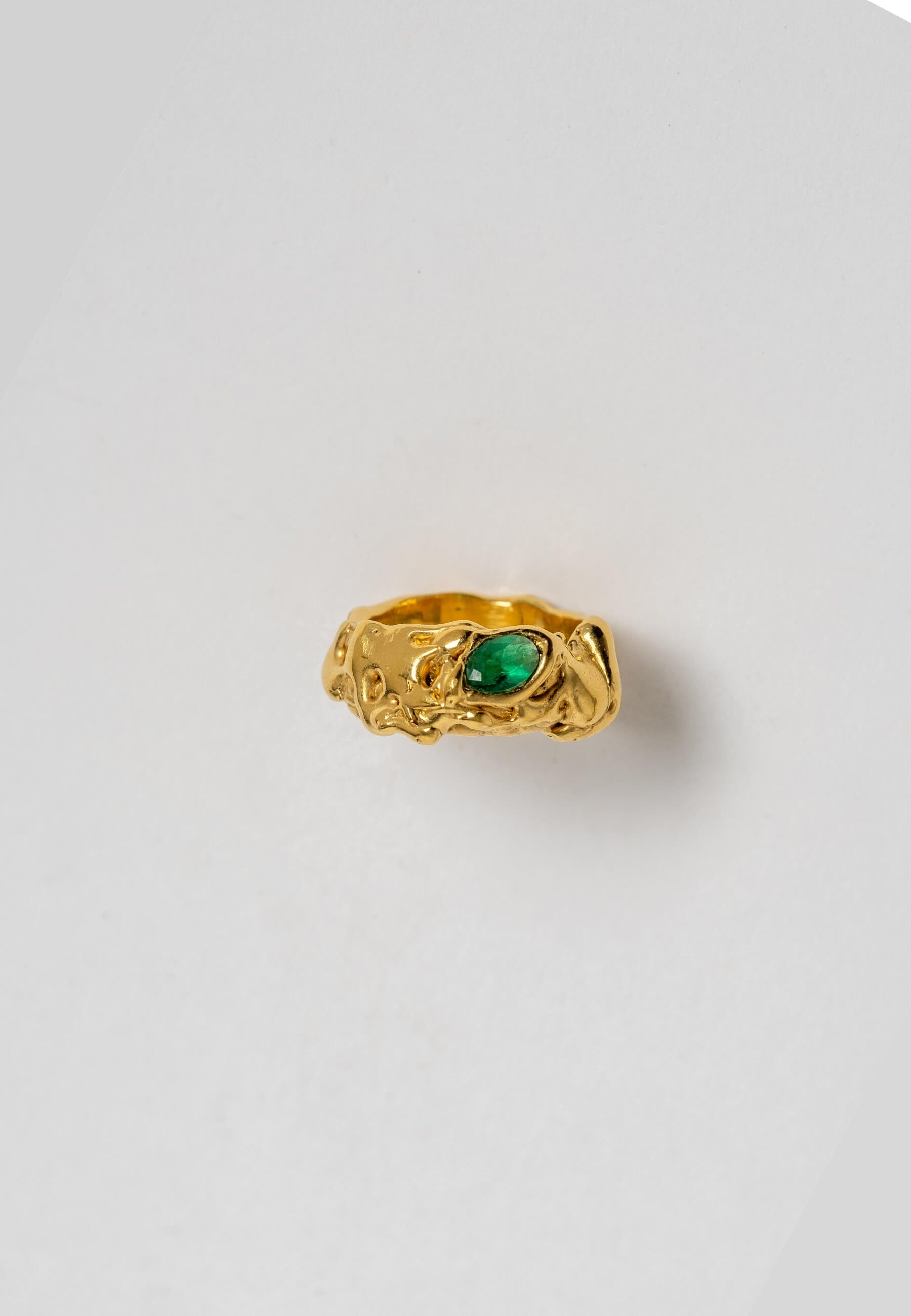 Green Judy Ring made by Lavani Jewels